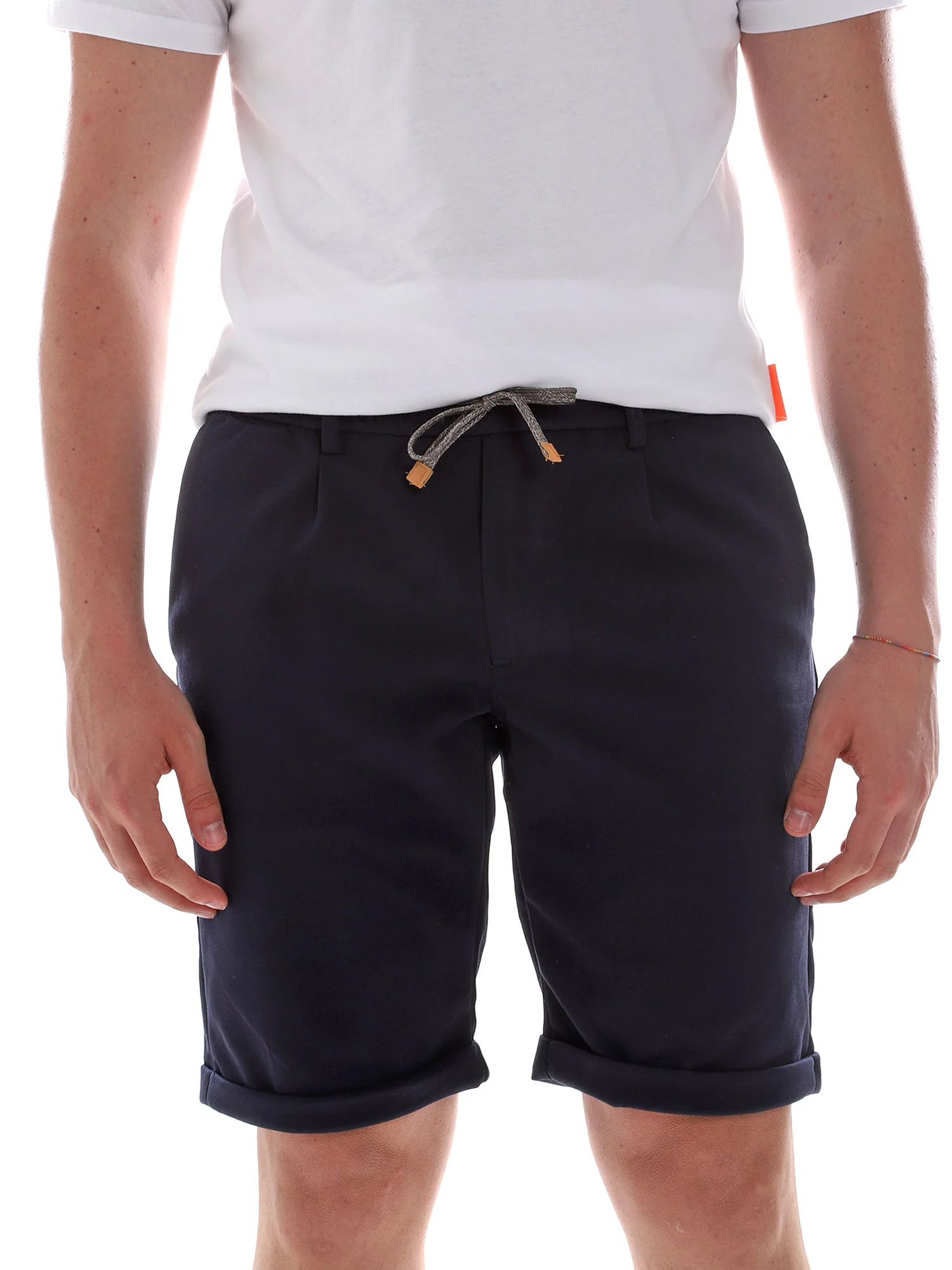 Borgoni Milano Bermuda Uomo | WW6758BD - Image 6
