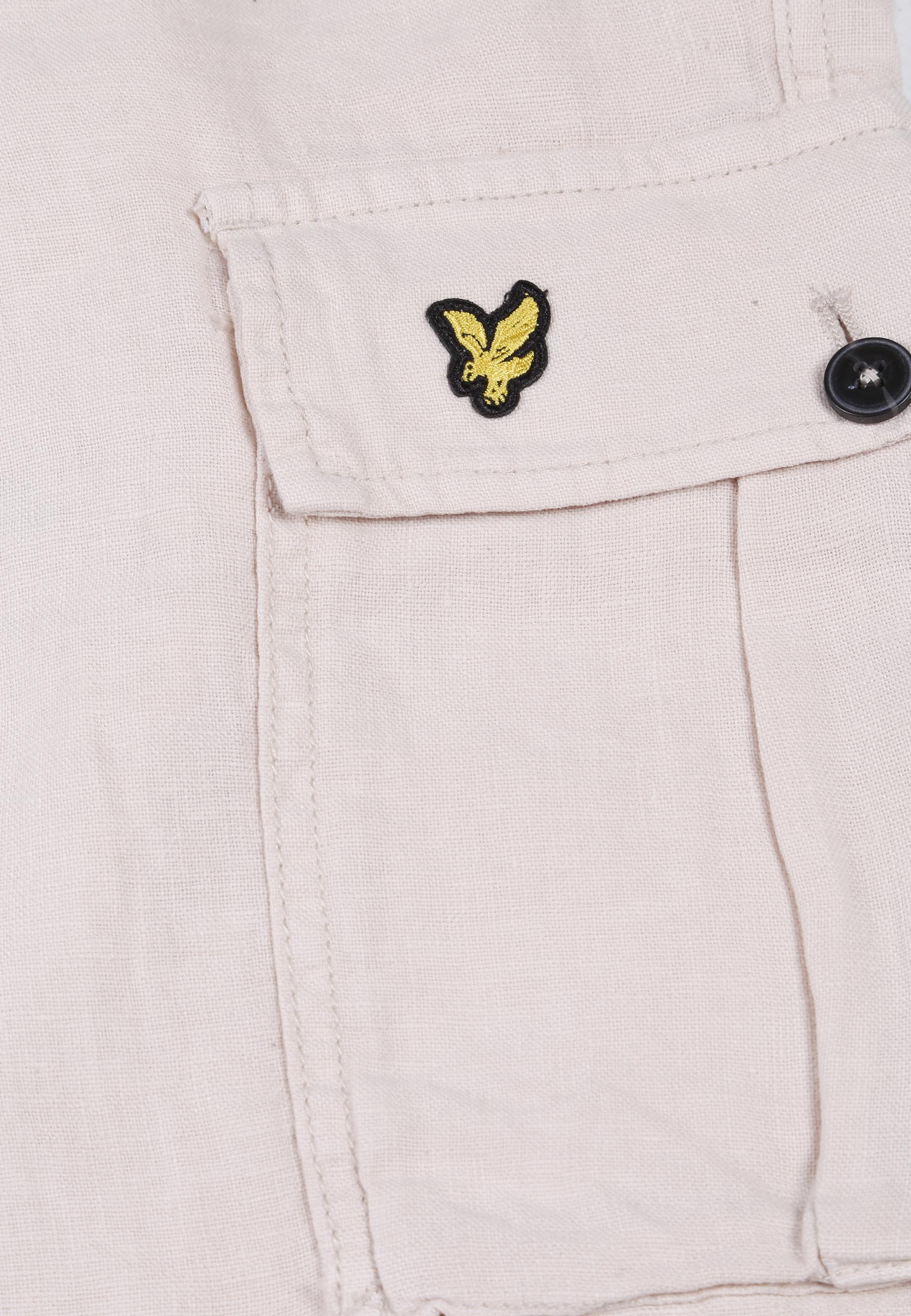 Lyle & Scott Cargo Lino Bermuda Uomo | SH1819ITA - Image 13