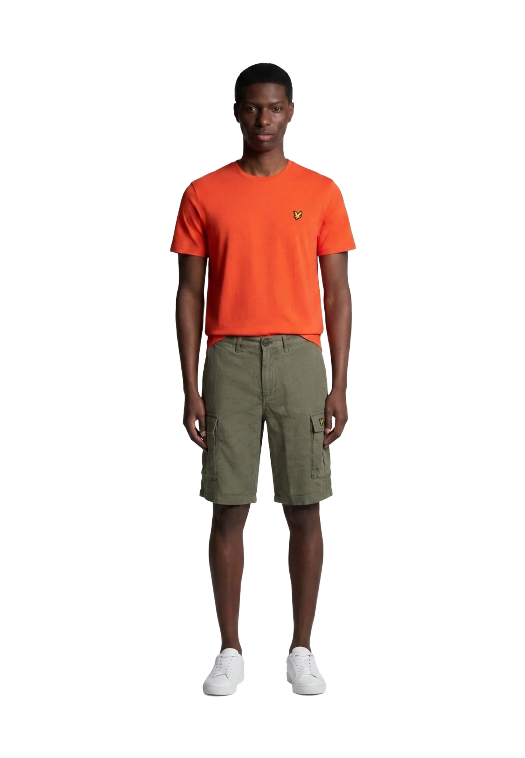 Lyle & Scott Cargo Lino Bermuda Uomo | SH1819ITA - Image 2