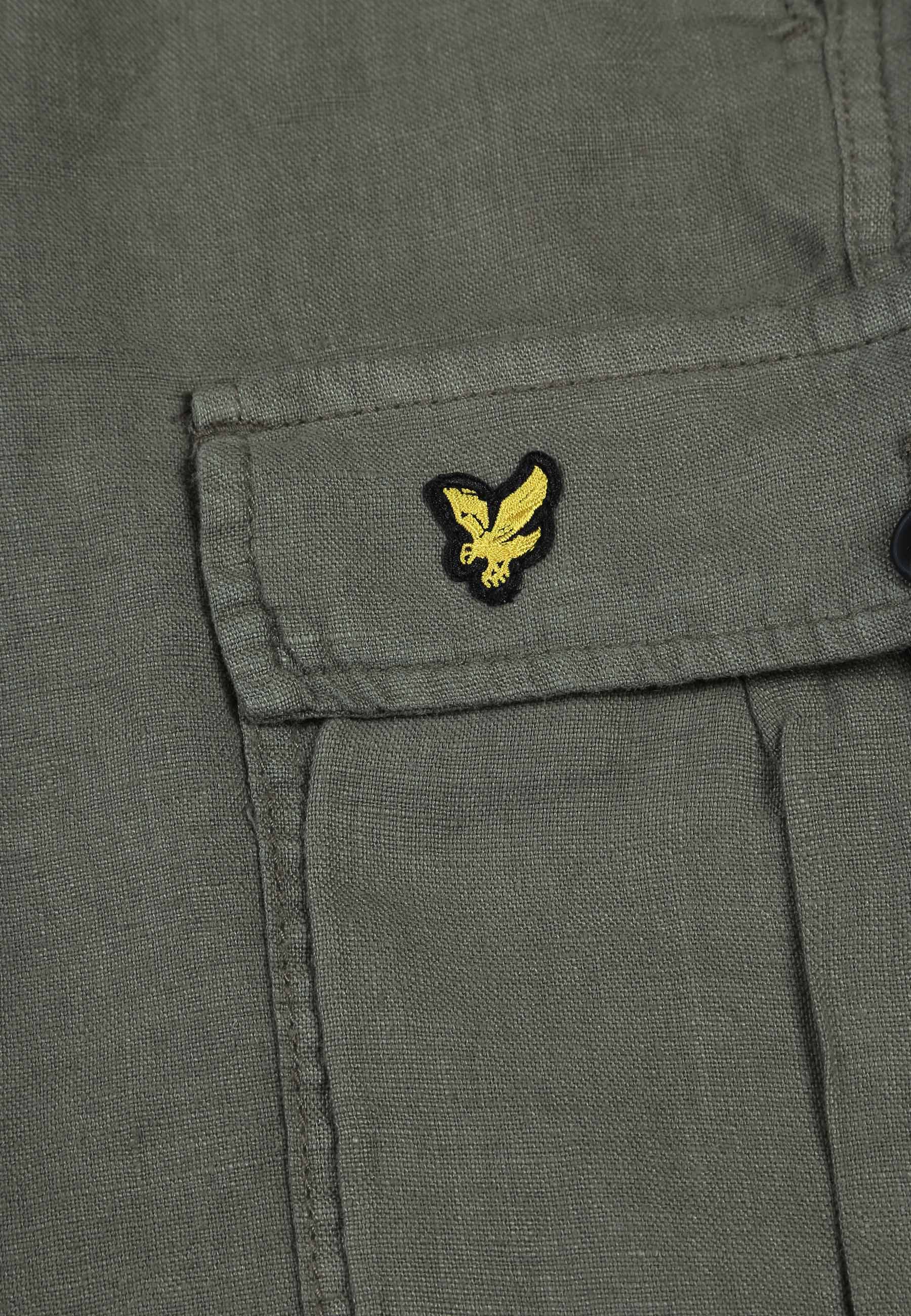Lyle & Scott Cargo Lino Bermuda Uomo | SH1819ITA - Image 4