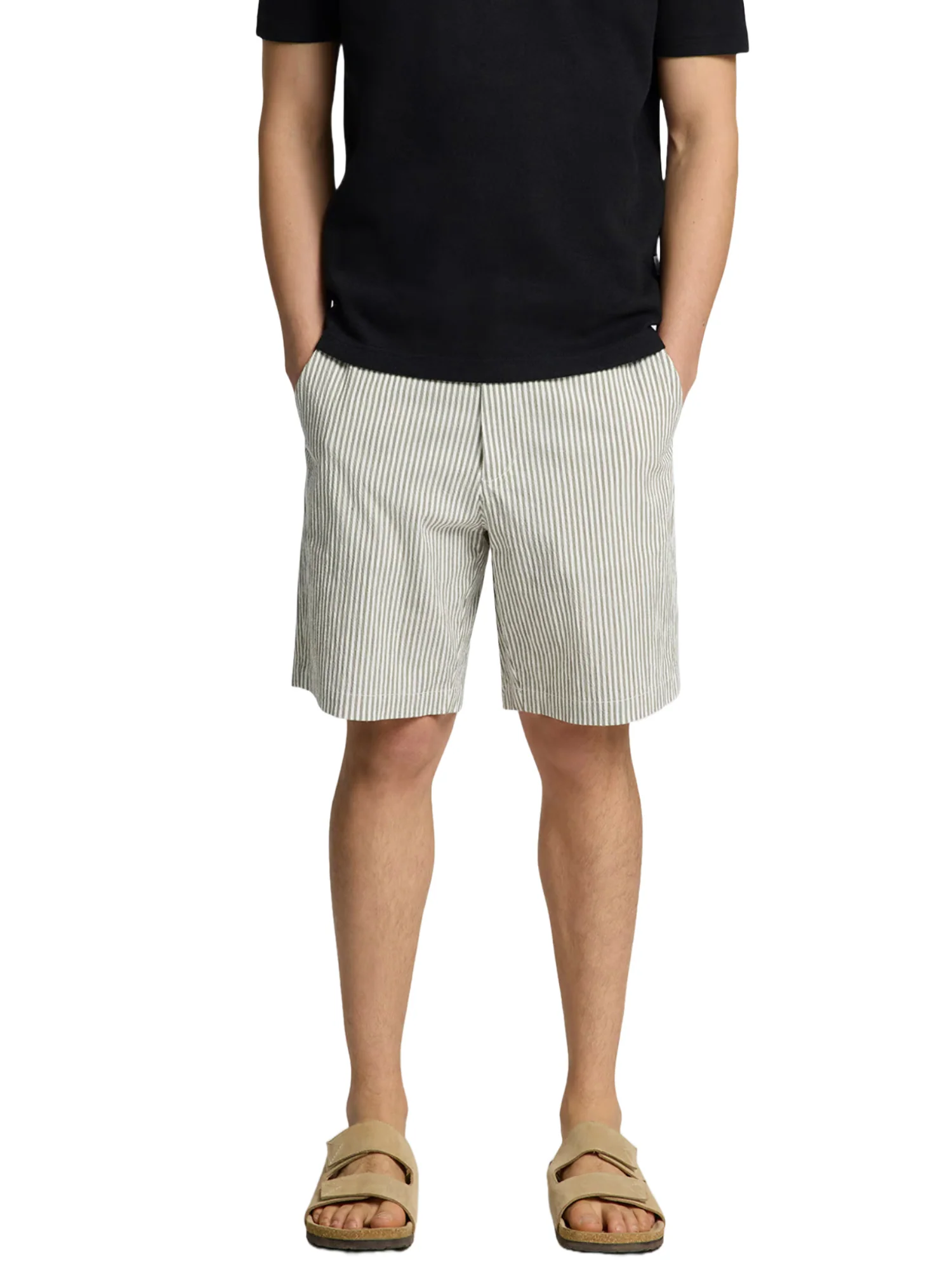 Selected Homme Black Bermuda Uomo | 16092367 - Image 14