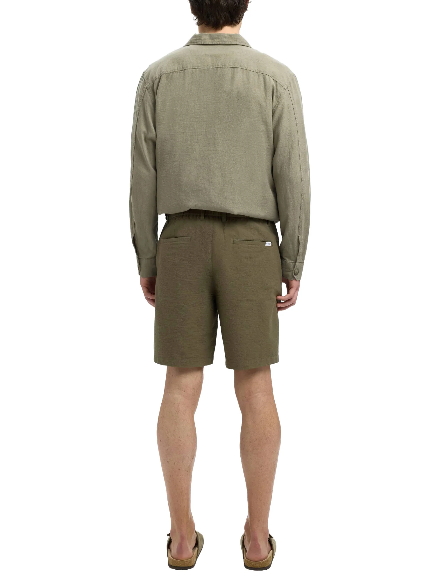 Selected Homme Black Bermuda Uomo | 16092367 - Image 7