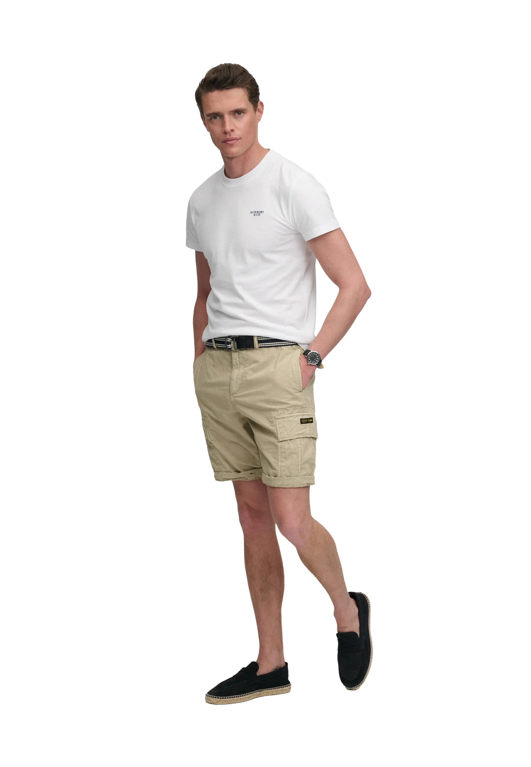 Superdry Ripstop Light Cargo Bermuda Uomo | M7110485A - Image 8
