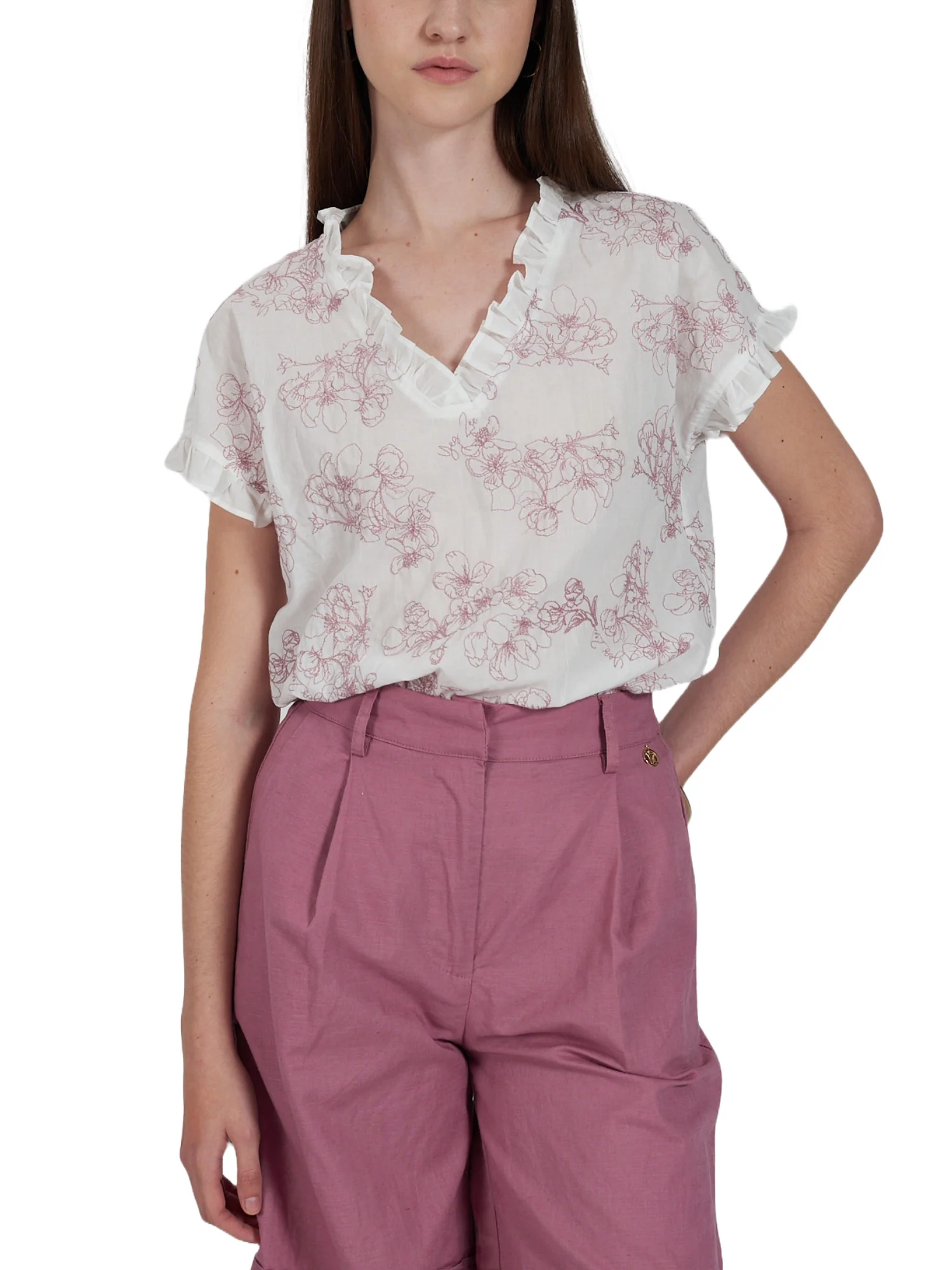 Yes-zee Bluse Donna | C207 EK00 - Image 10