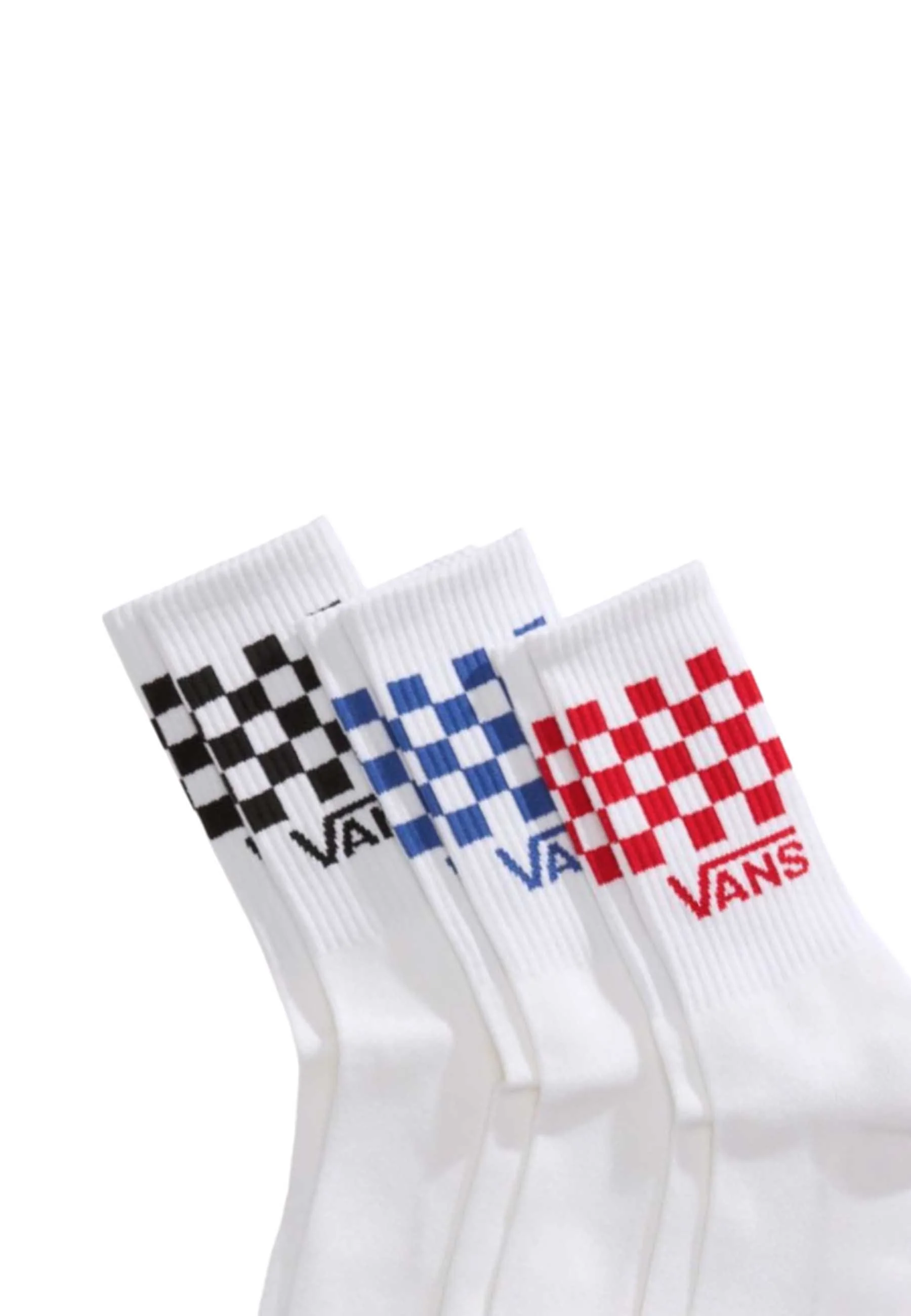 Vans Classic Check Crew Checkerboard Pink Fizz Calze Unisex | VN000QBU - Image 2
