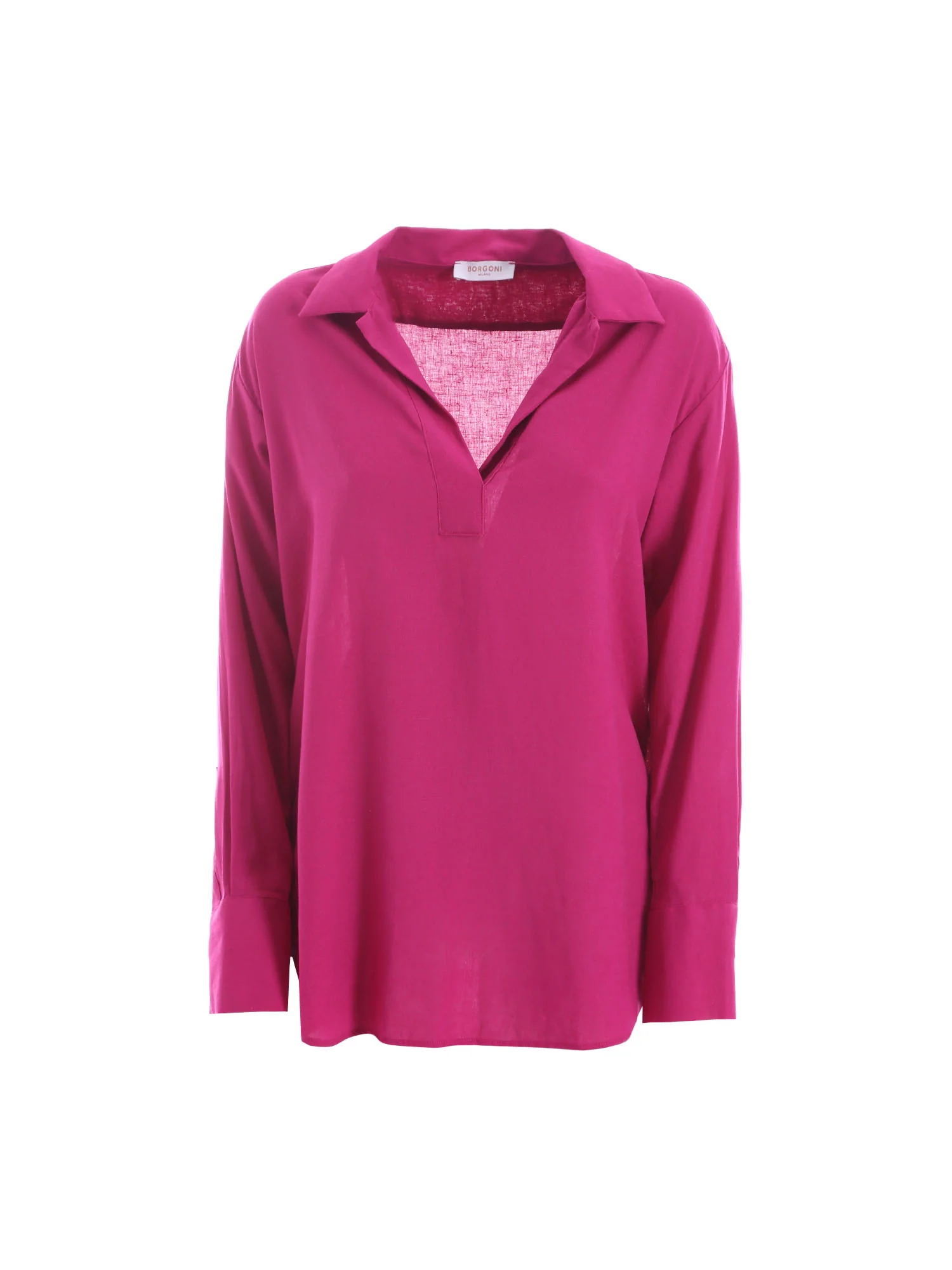 Borgoni Milano Camicie Donna | CAM PAM LINO - Image 11