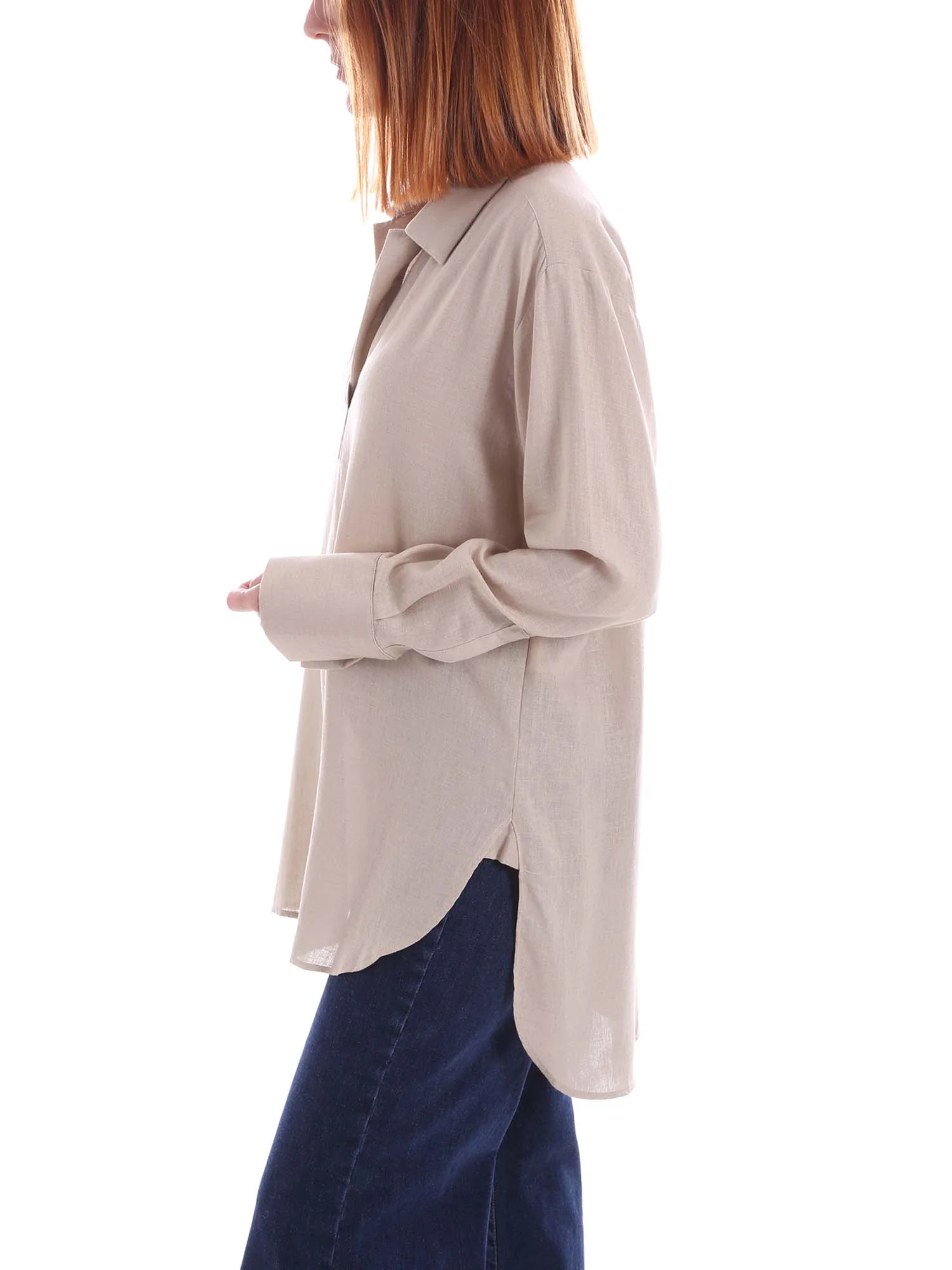 Borgoni Milano Camicie Donna | CAM PAM LINO - Image 8
