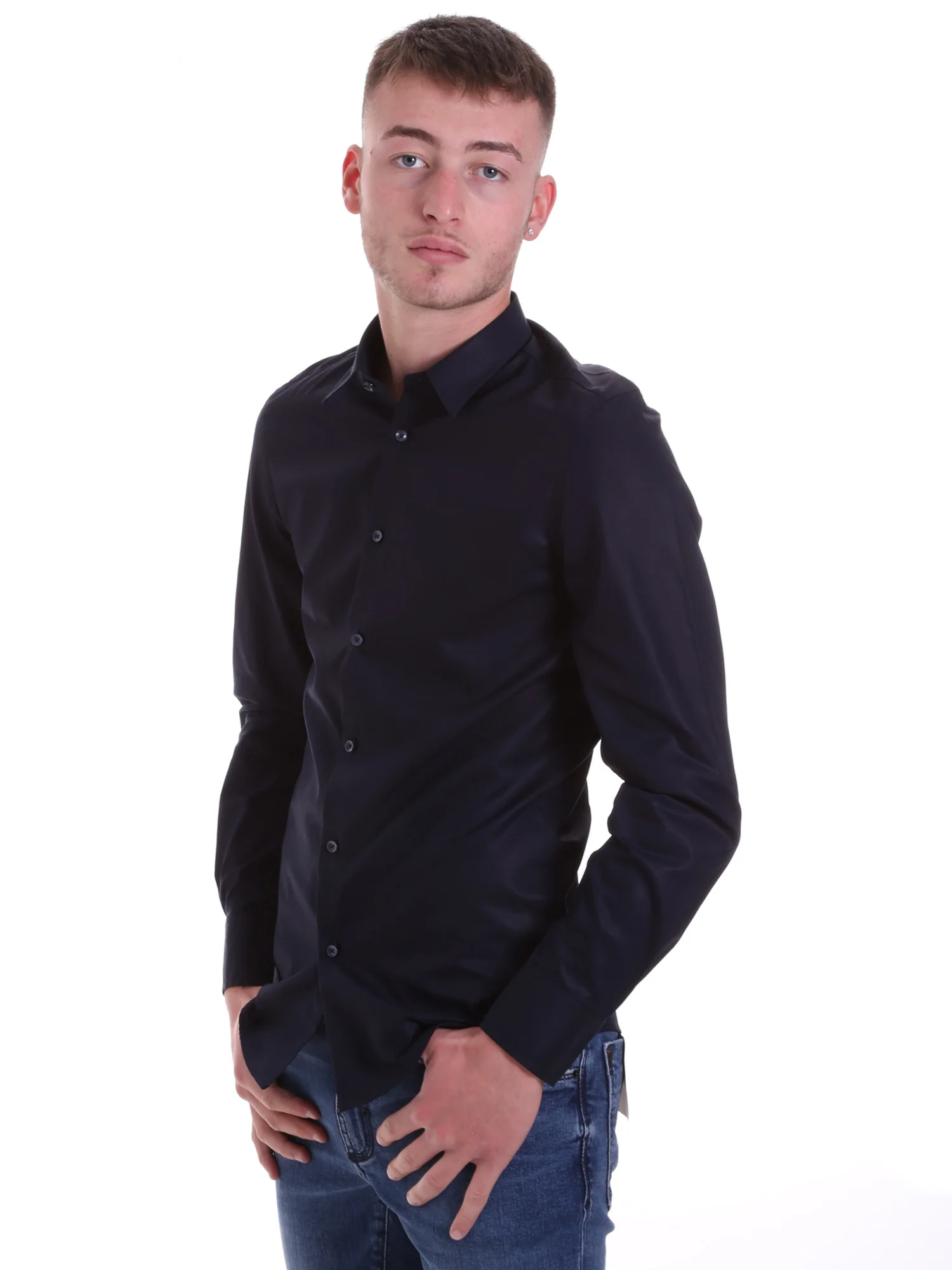 Antony Morato Camicie Uomo | MMSL00628 FA400079 - Image 6