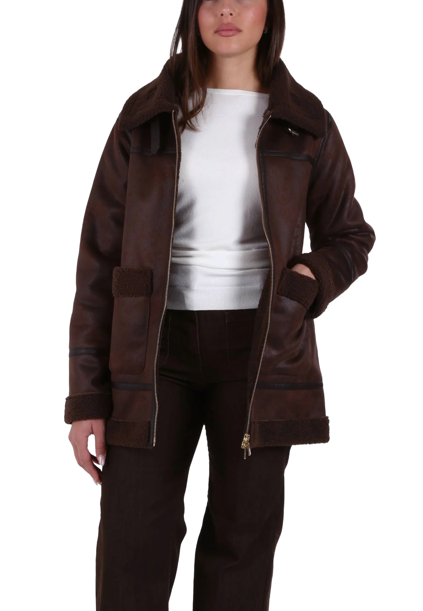 Yes-zee Cappotti Donna | O061 KJ00 - Image 8