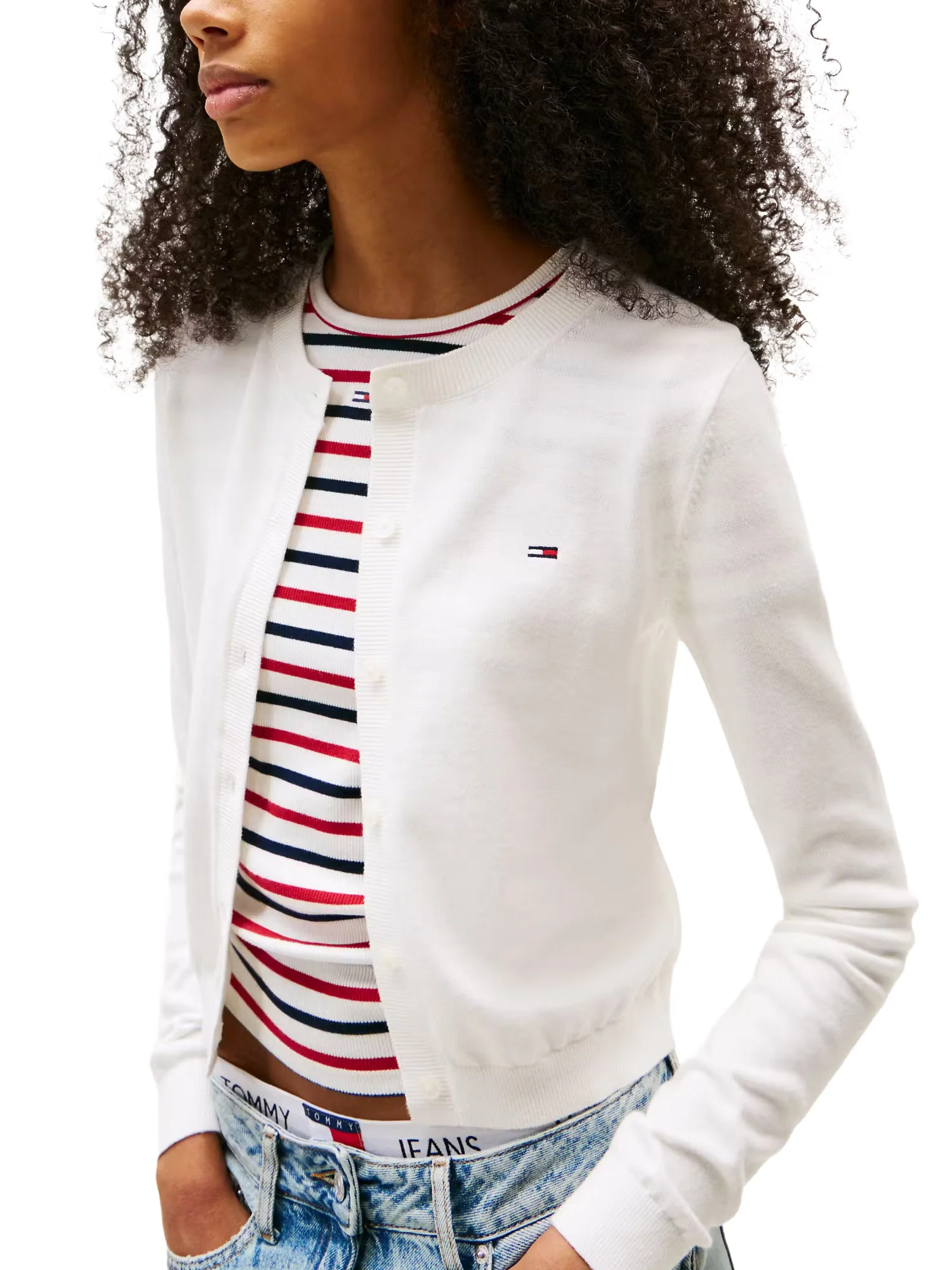 Tommy Jeans Cardigan Donna | DW0DW20976 - Image 8