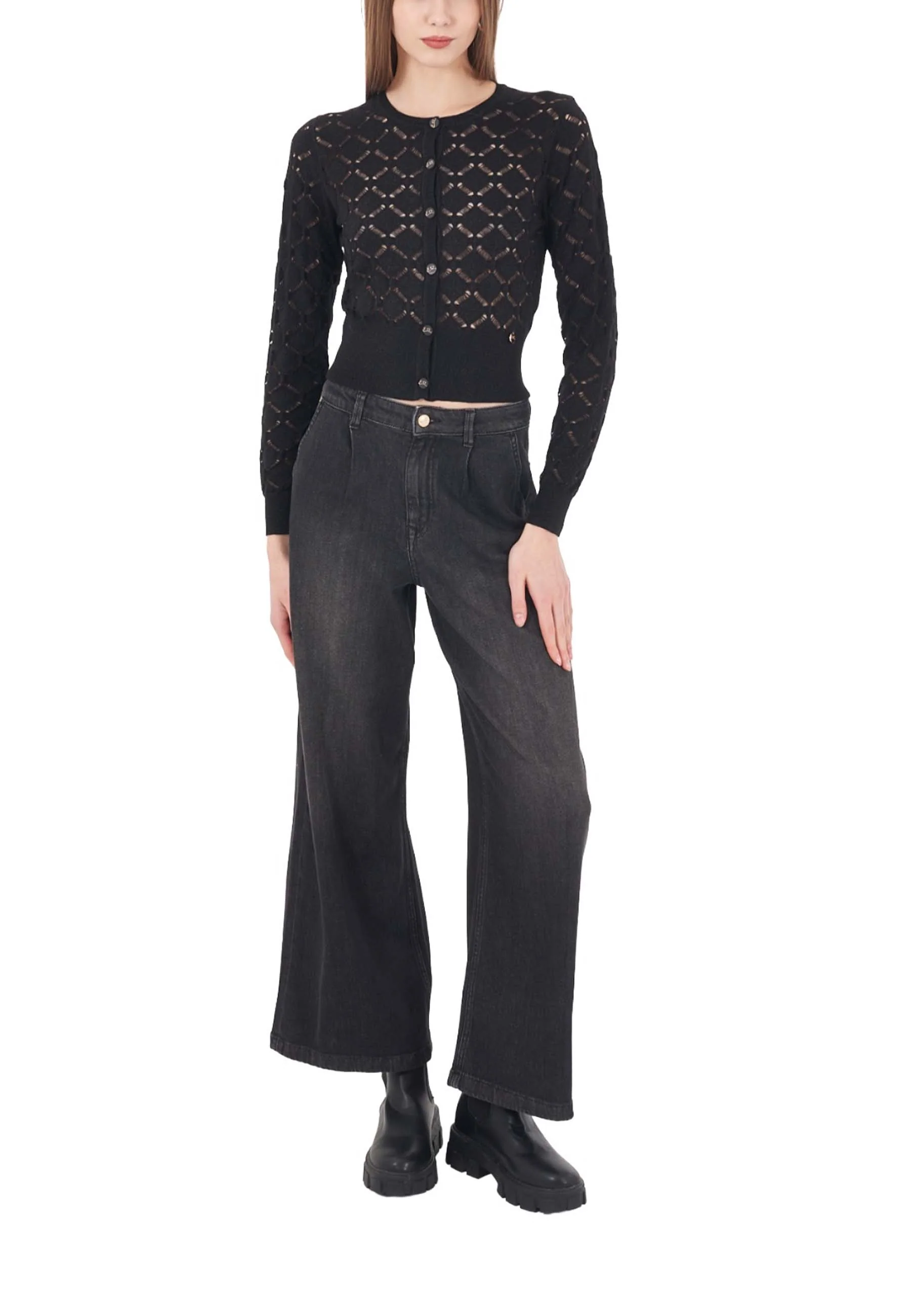 Yes-zee Cardigan Donna | M047 BM00 - Image 2