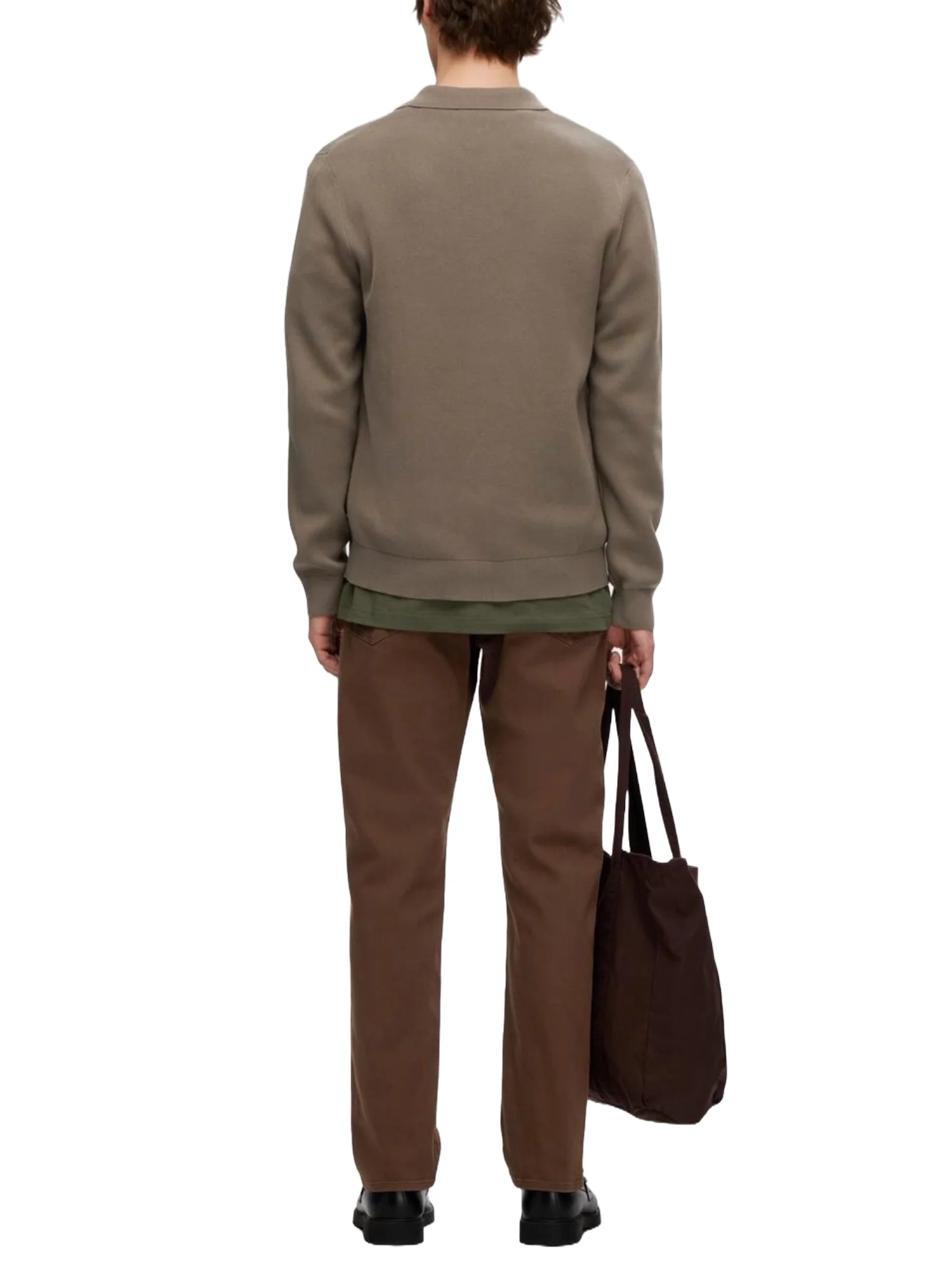 Selected Homme Black Cardigan Uomo | 16094546 - Image 3