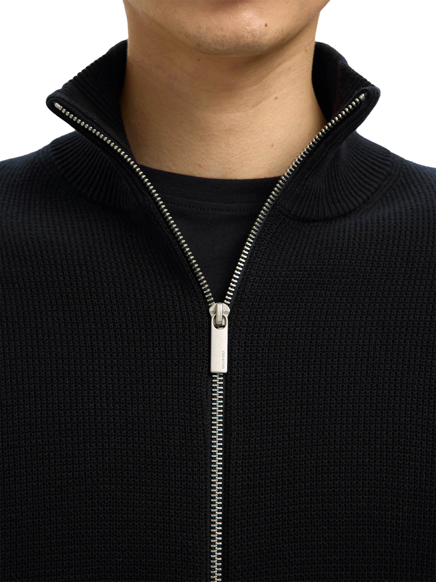 Selected Homme Black Cardigan Uomo | 16096883 - Image 4