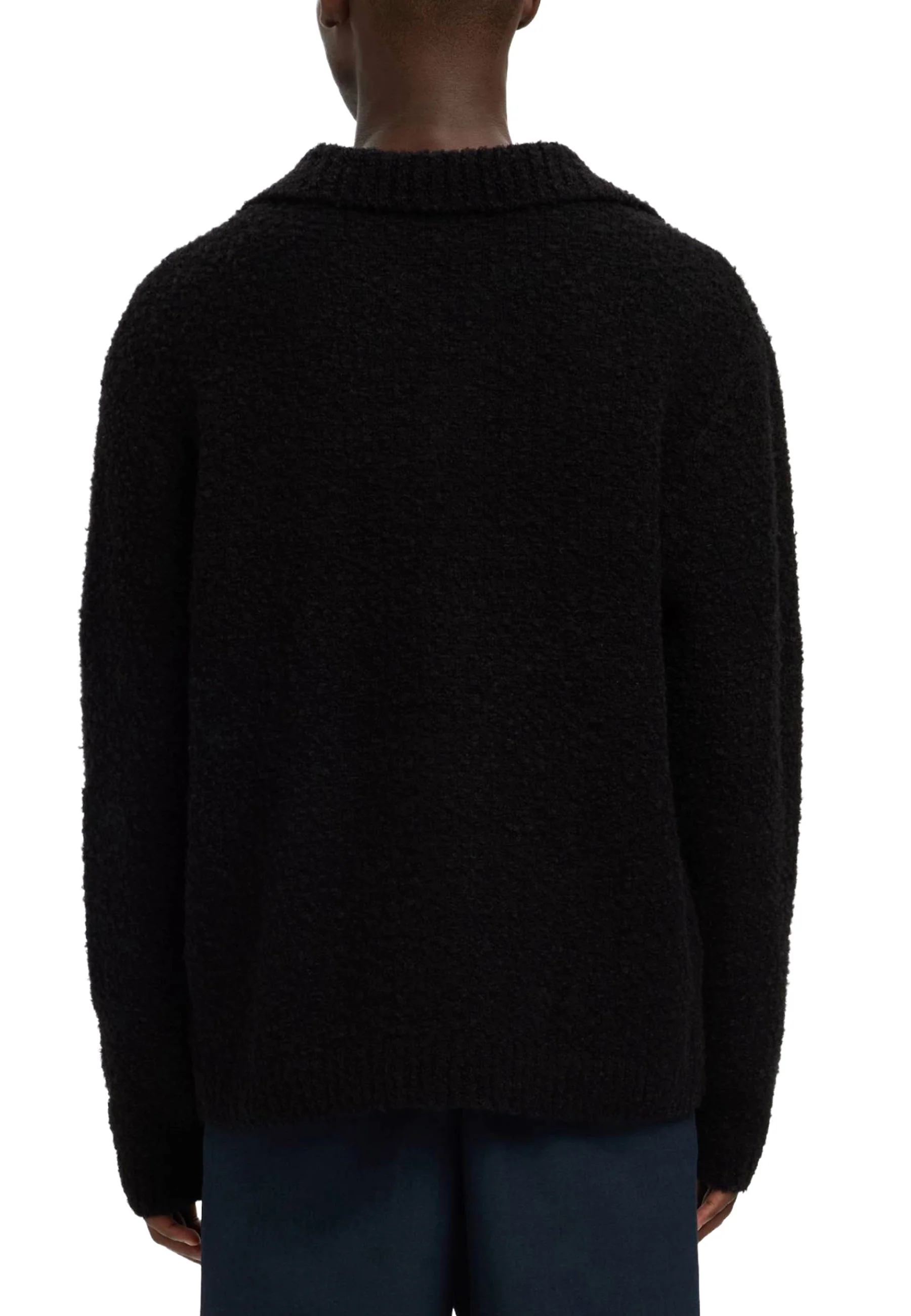 Selected Homme Black Cardigan Uomo | 16098360 - Image 4