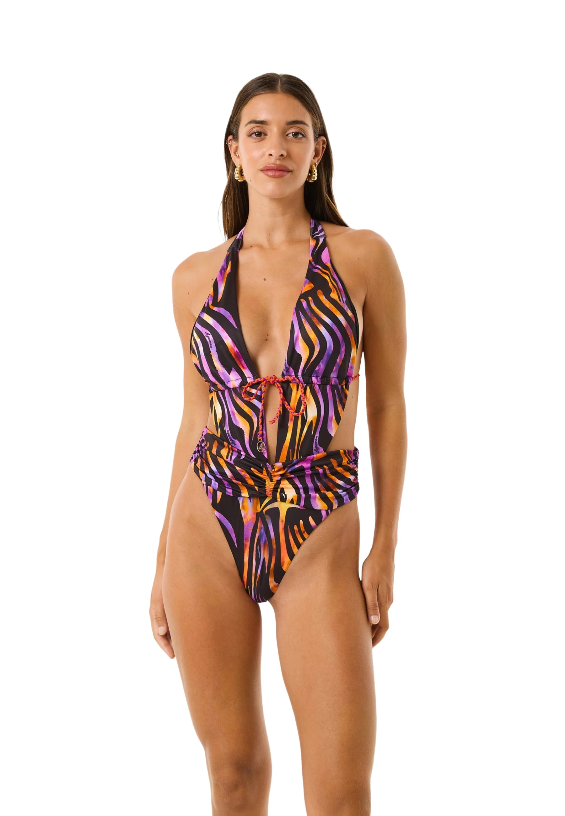 4giveness Hypnotic Zebra Costumi Donna | 126WBWIN5880 - Image 2