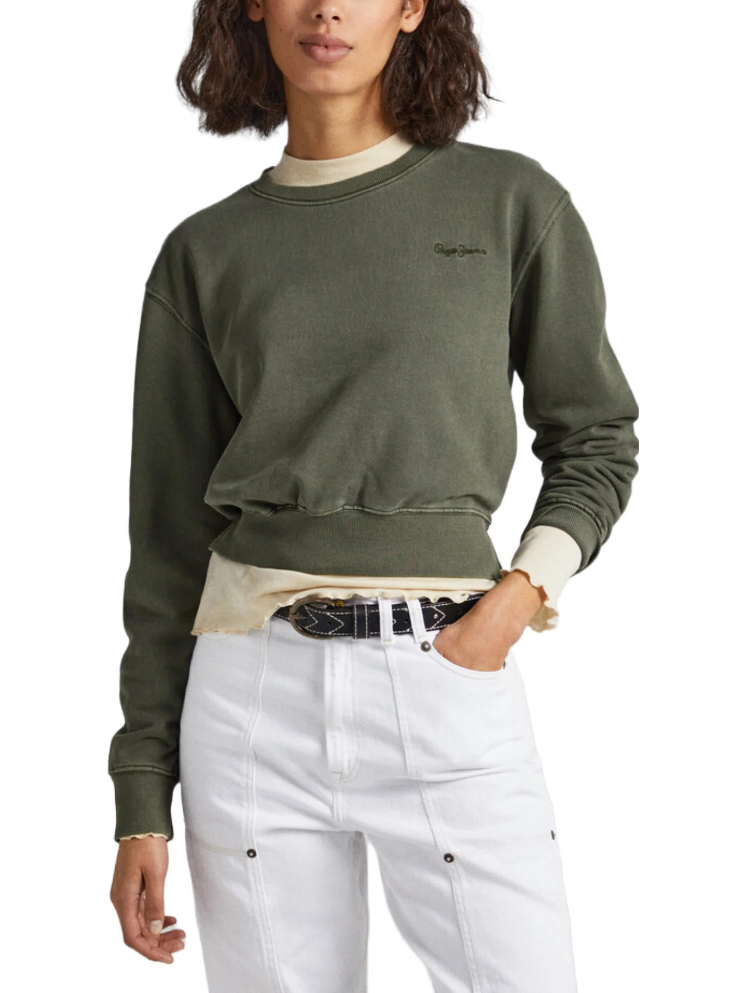 Pepe Jeans Felpe Donna | PL581356 - Image 5