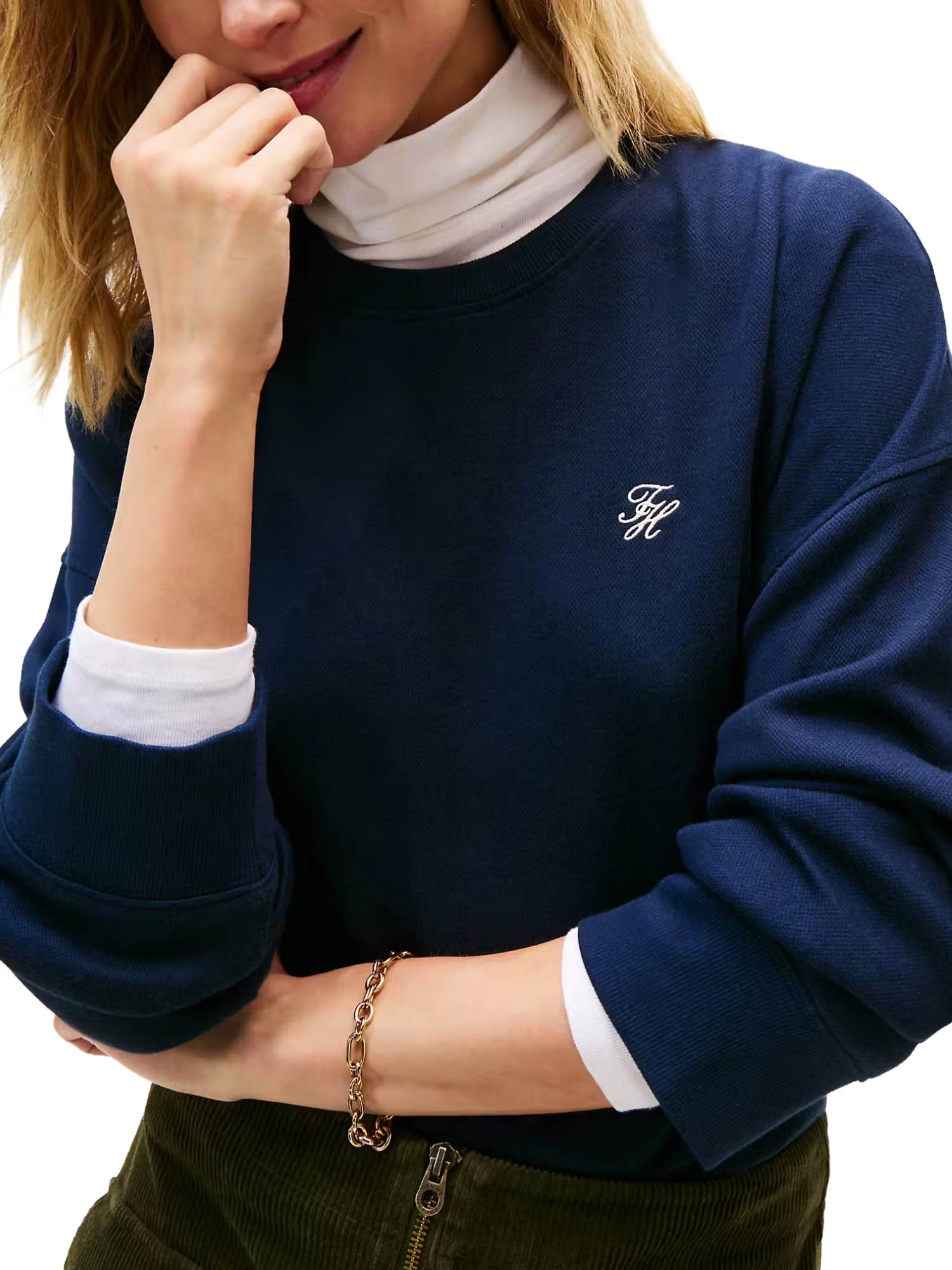 Tommy Hilfiger Felpe Donna | WW0WW46152 - Image 4