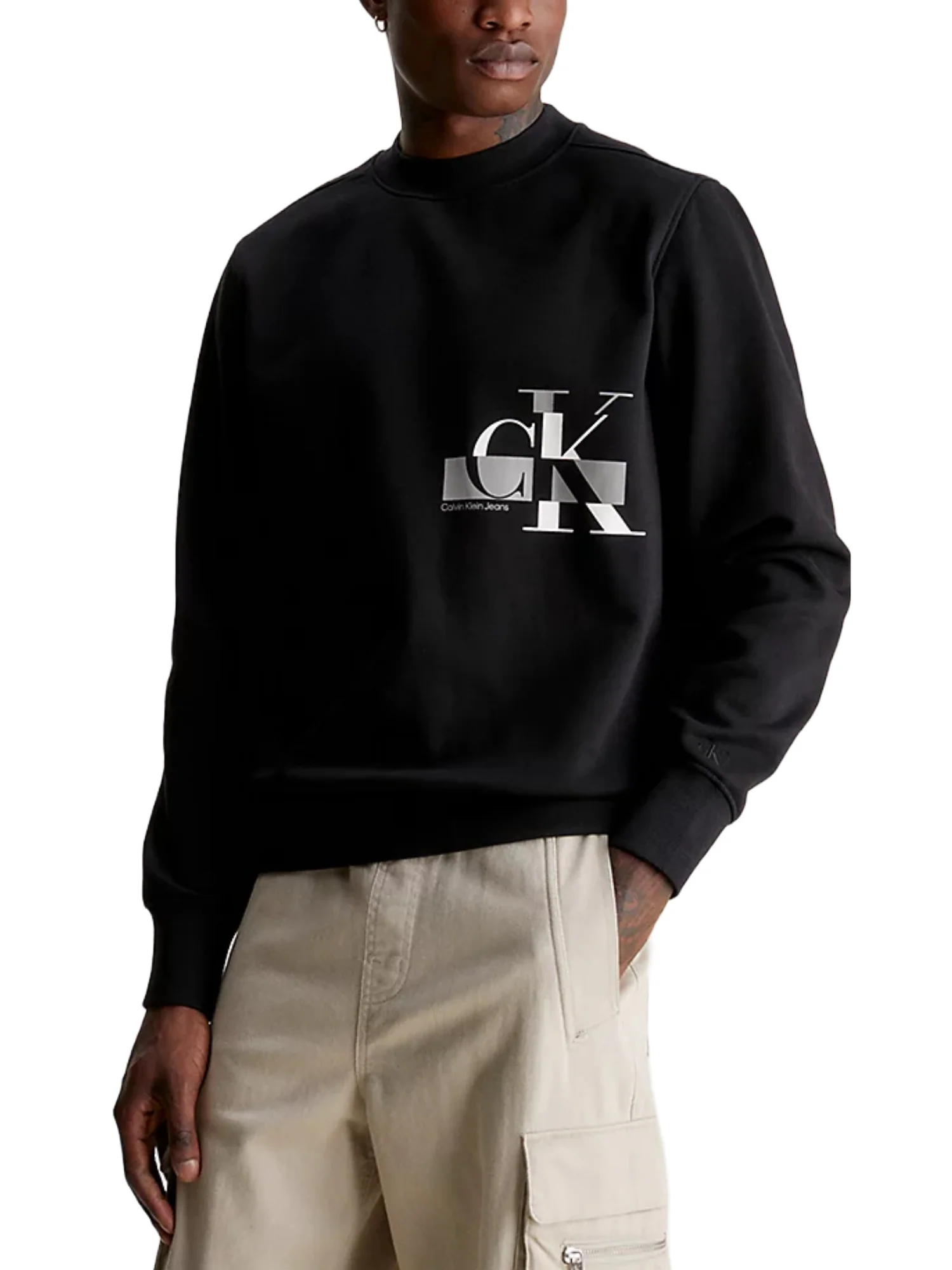 Calvin Klein Jeans Felpe Uomo | J30J324092 - Image 2