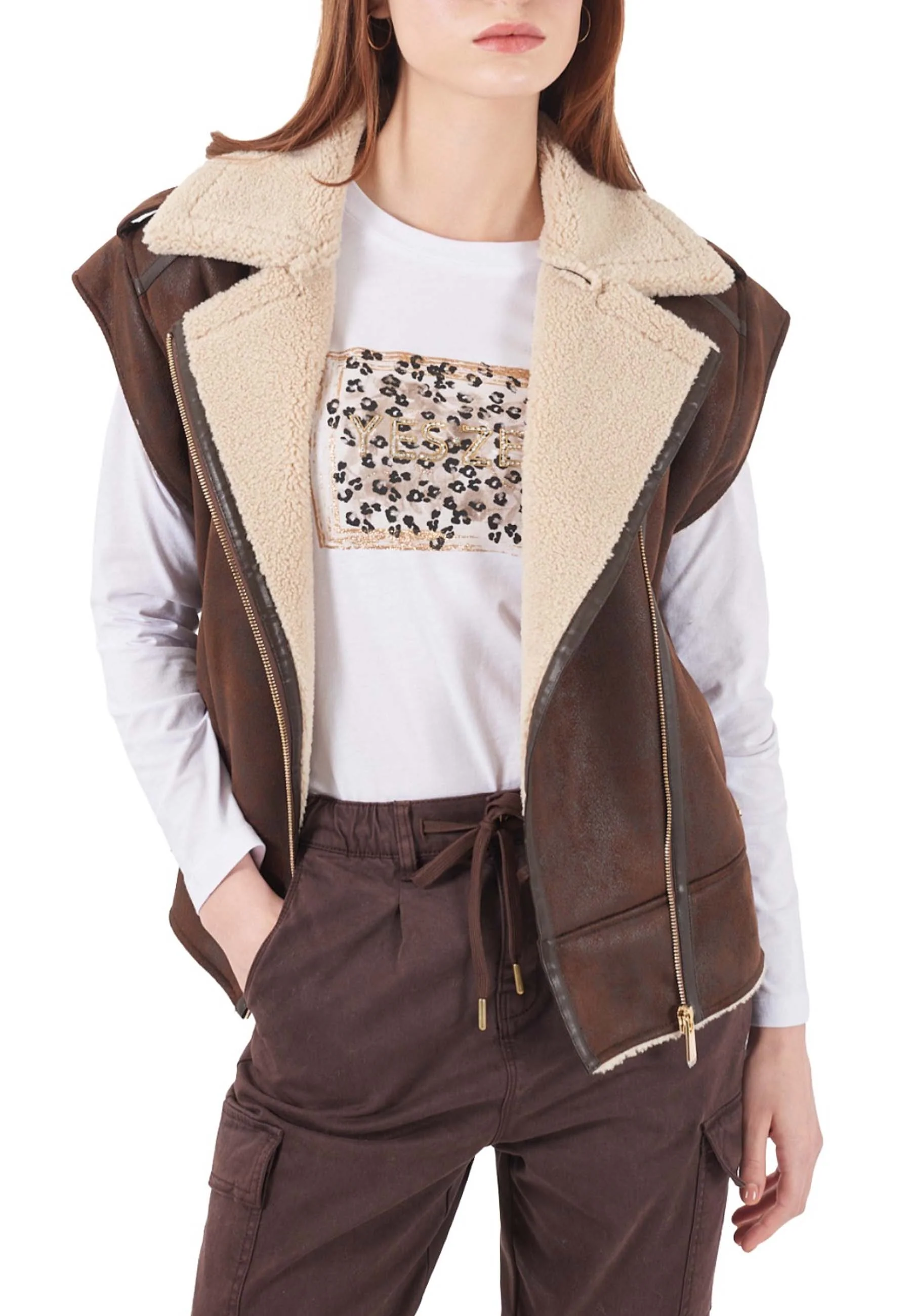 Yes-zee Gilet Donna | J112 KJ00 - Image 5