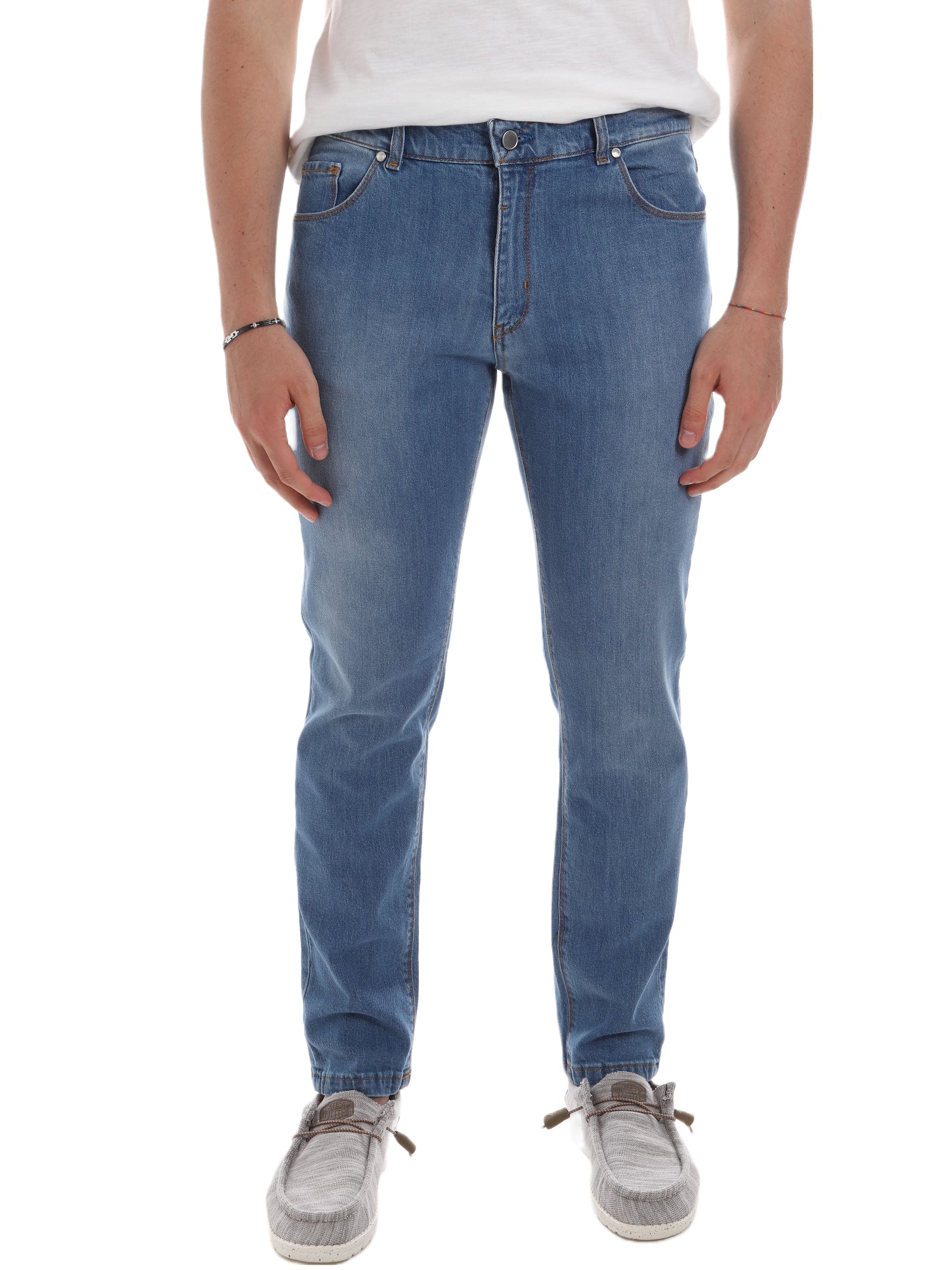 Borgoni Milano Jeans Uomo | J865 310059 - Image 6