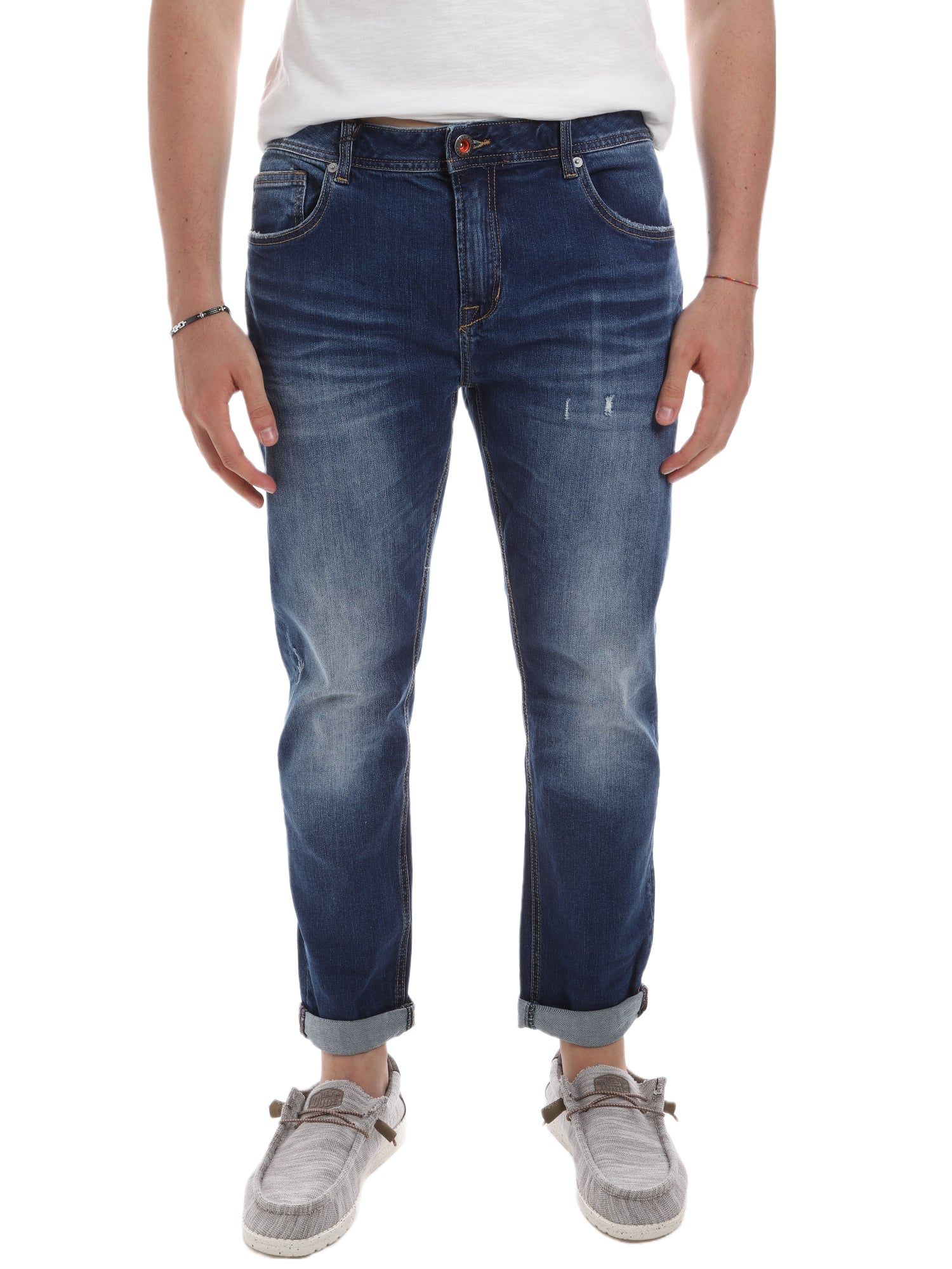 Borgoni Milano Jeans Uomo | WW0386PT - Image 2