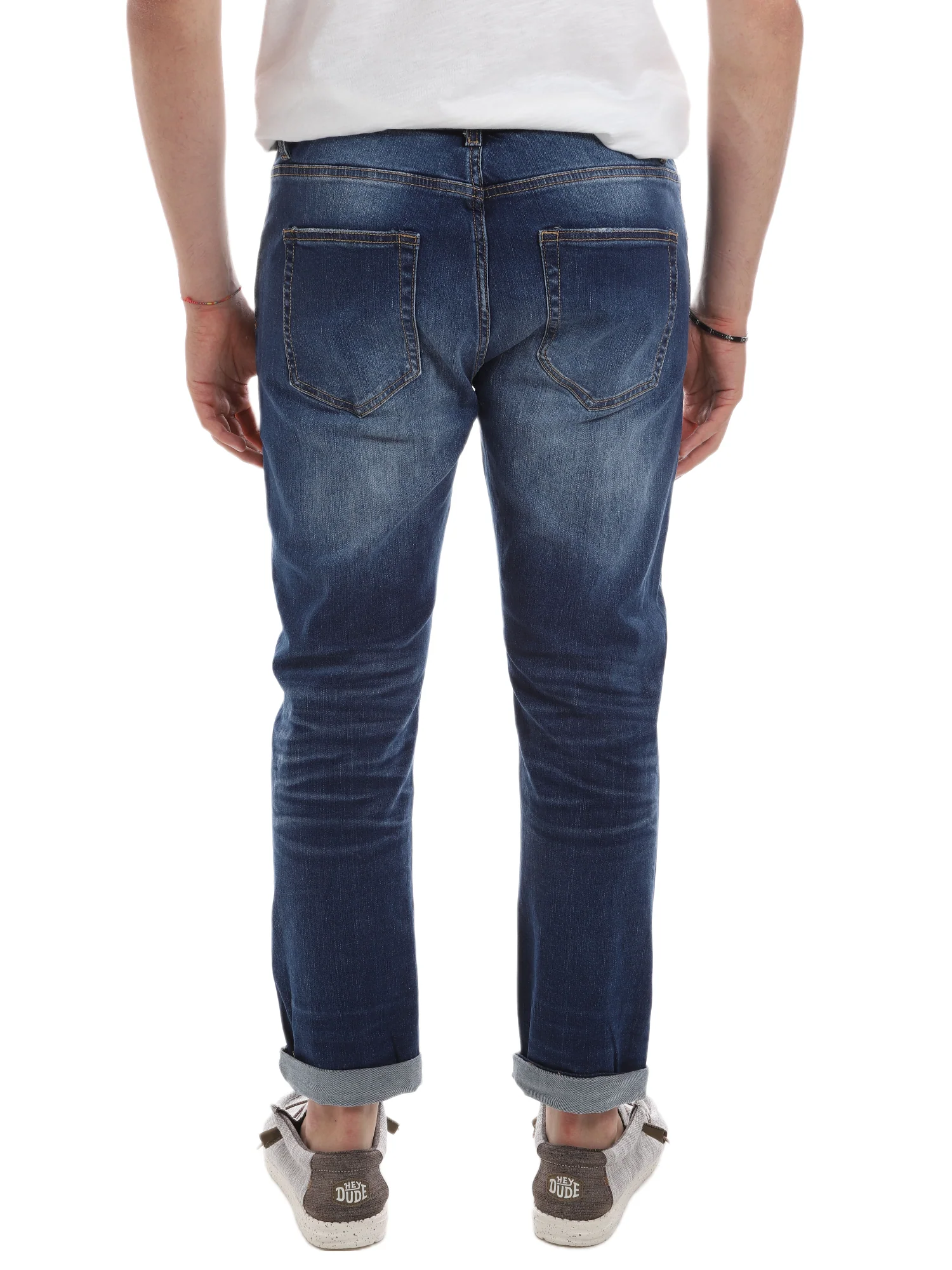 Borgoni Milano Jeans Uomo | WW0386PT - Image 3