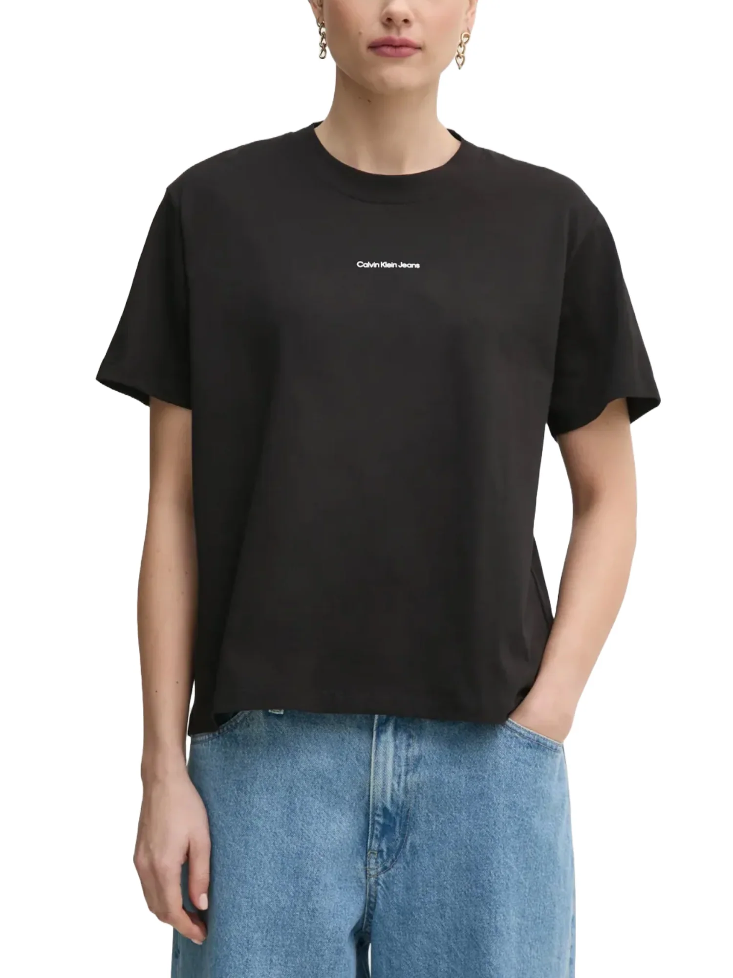 Calvin Klein Jeans T-shirt Donna | J20J225261 - Image 2