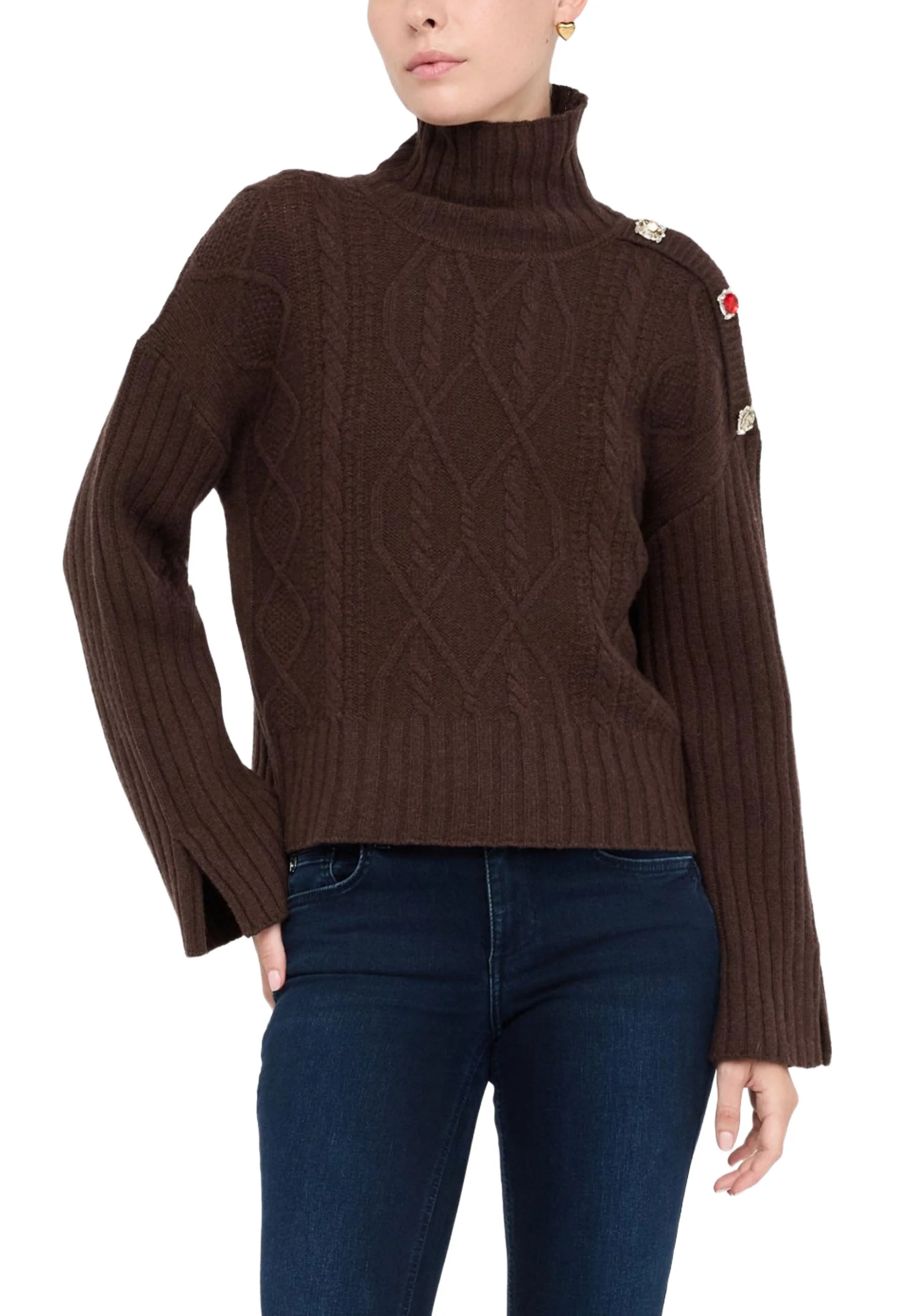 Liu-jo Maglia A Collo Alto Donna | MF5425 MS040 - Image 6