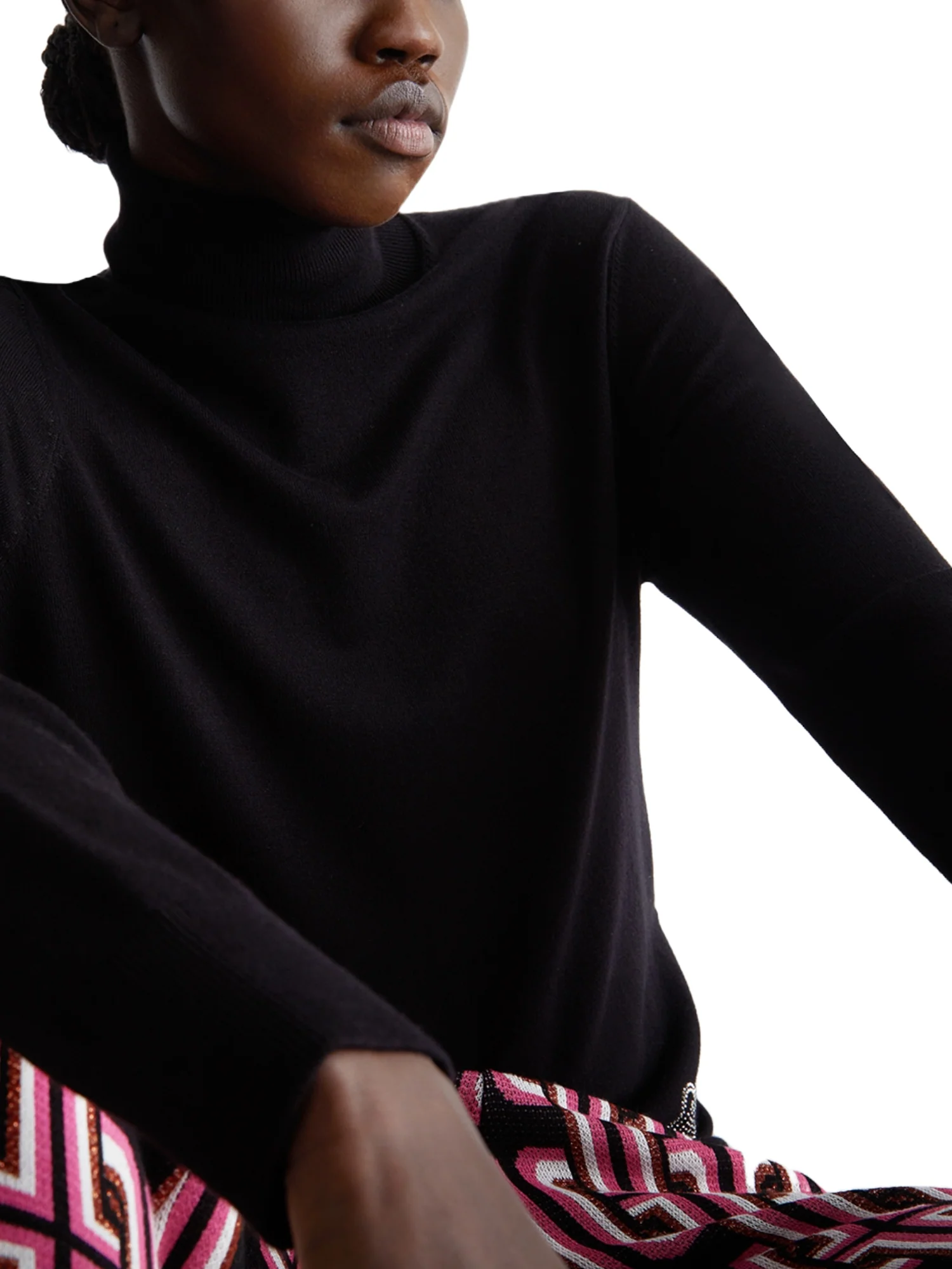 Liu-jo Maglia A Collo Alto Donna | WF3126 MA18F - Image 4