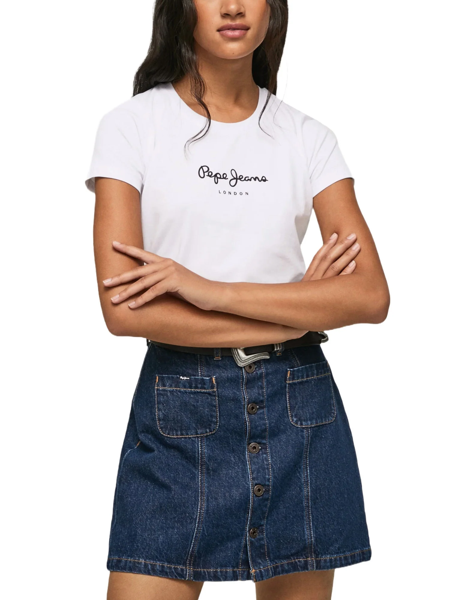 Pepe Jeans T-shirt Donna | PL505202 - Image 28