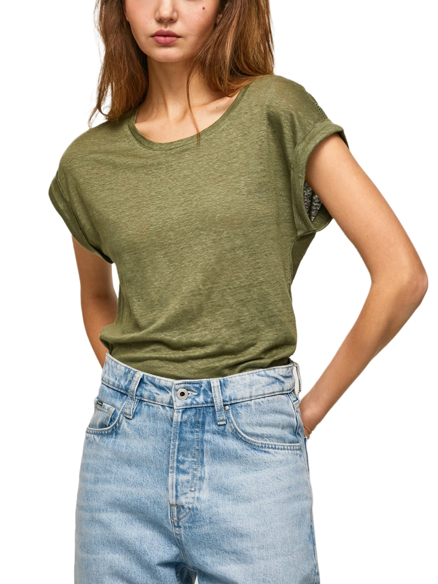 Pepe Jeans T-shirt Donna | PL505456 - Image 4