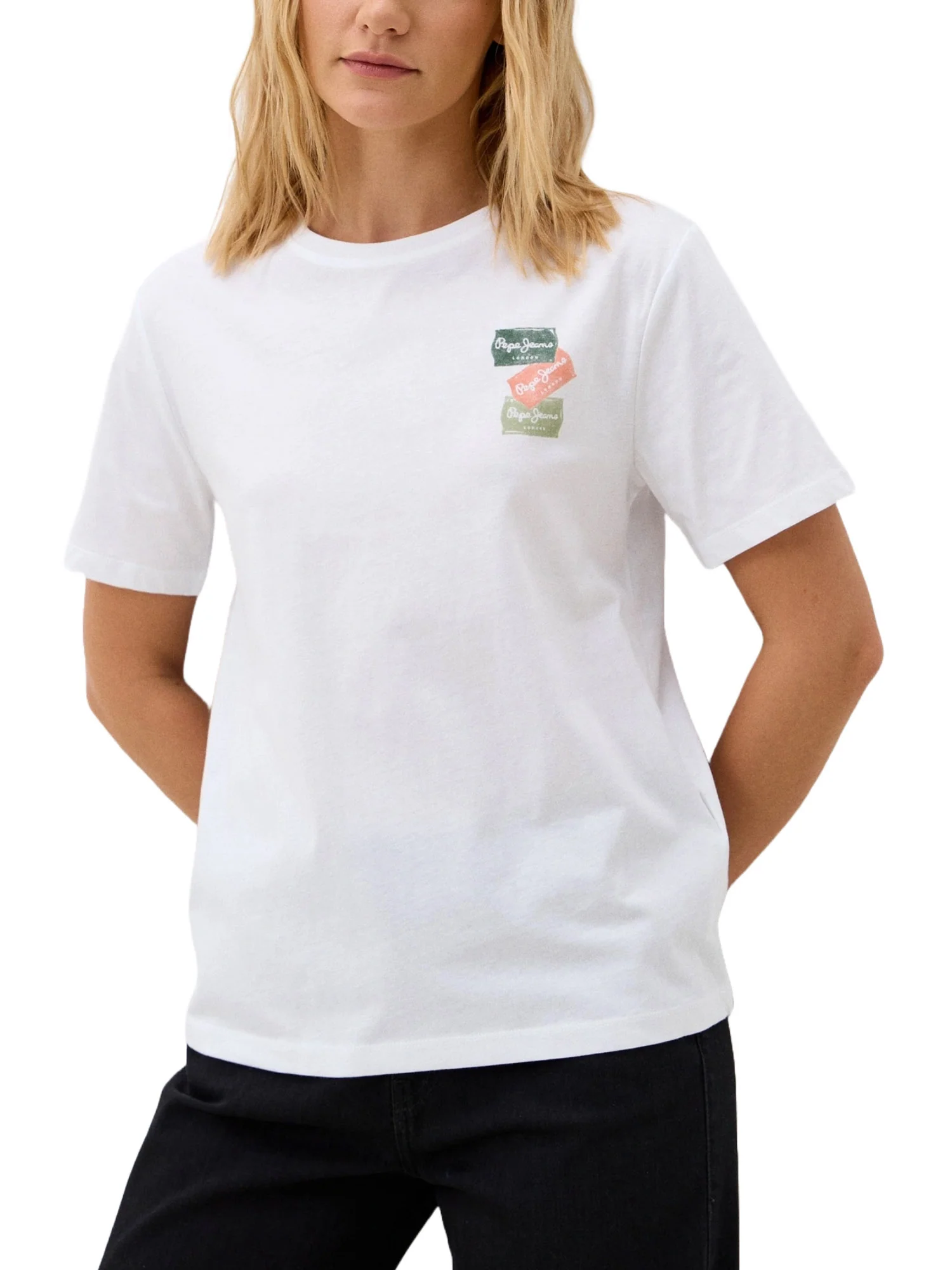 Pepe Jeans T-shirt Donna | PL506058 - Image 2