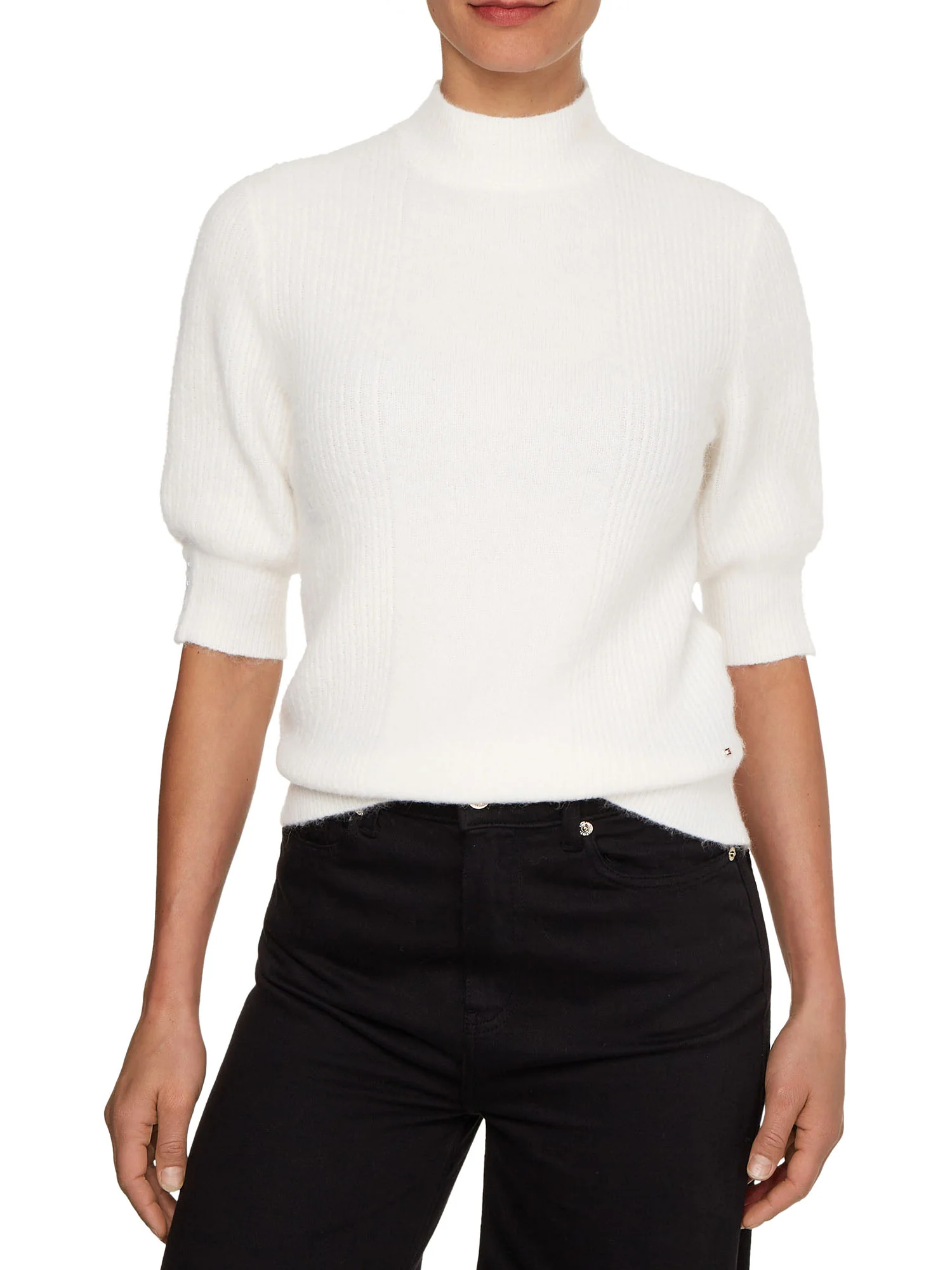 Tommy Hilfiger Maglia A Collo Alto Donna | WW0WW36994 - Image 2