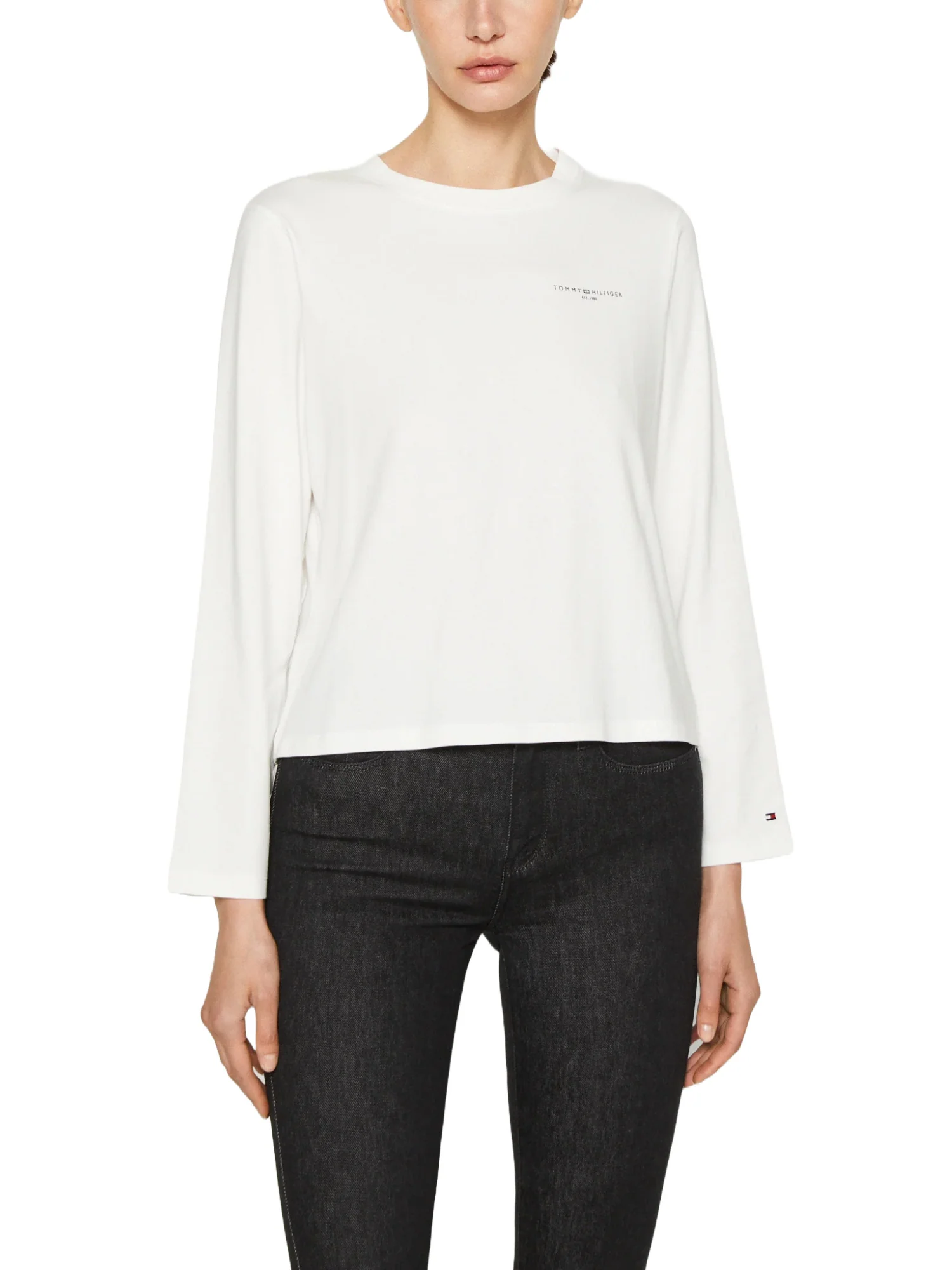 Tommy Hilfiger T-shirt Donna | WW0WW39784 - Image 8