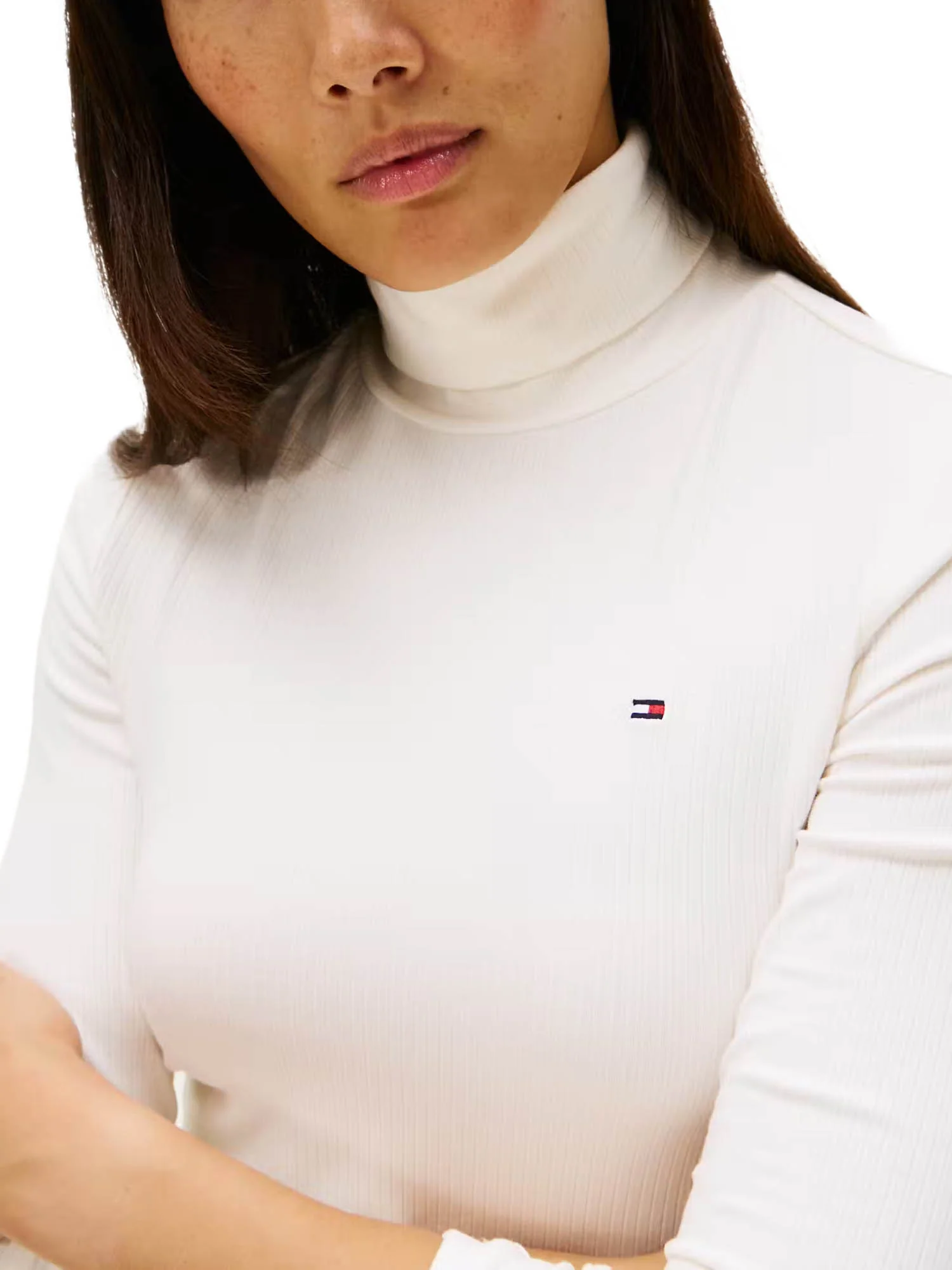 Tommy Hilfiger Maglia A Collo Alto Donna | WW0WW39826 - Image 24