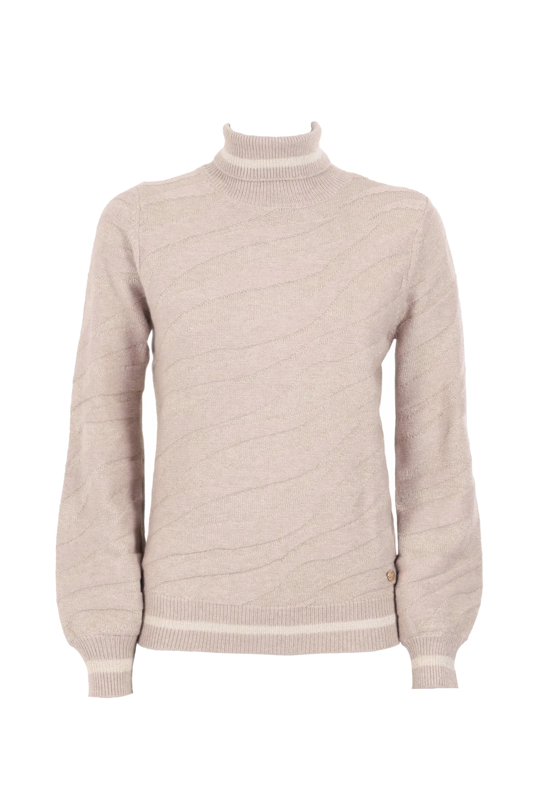 Yes-zee Maglia A Collo Alto Donna | M009 BI00_1