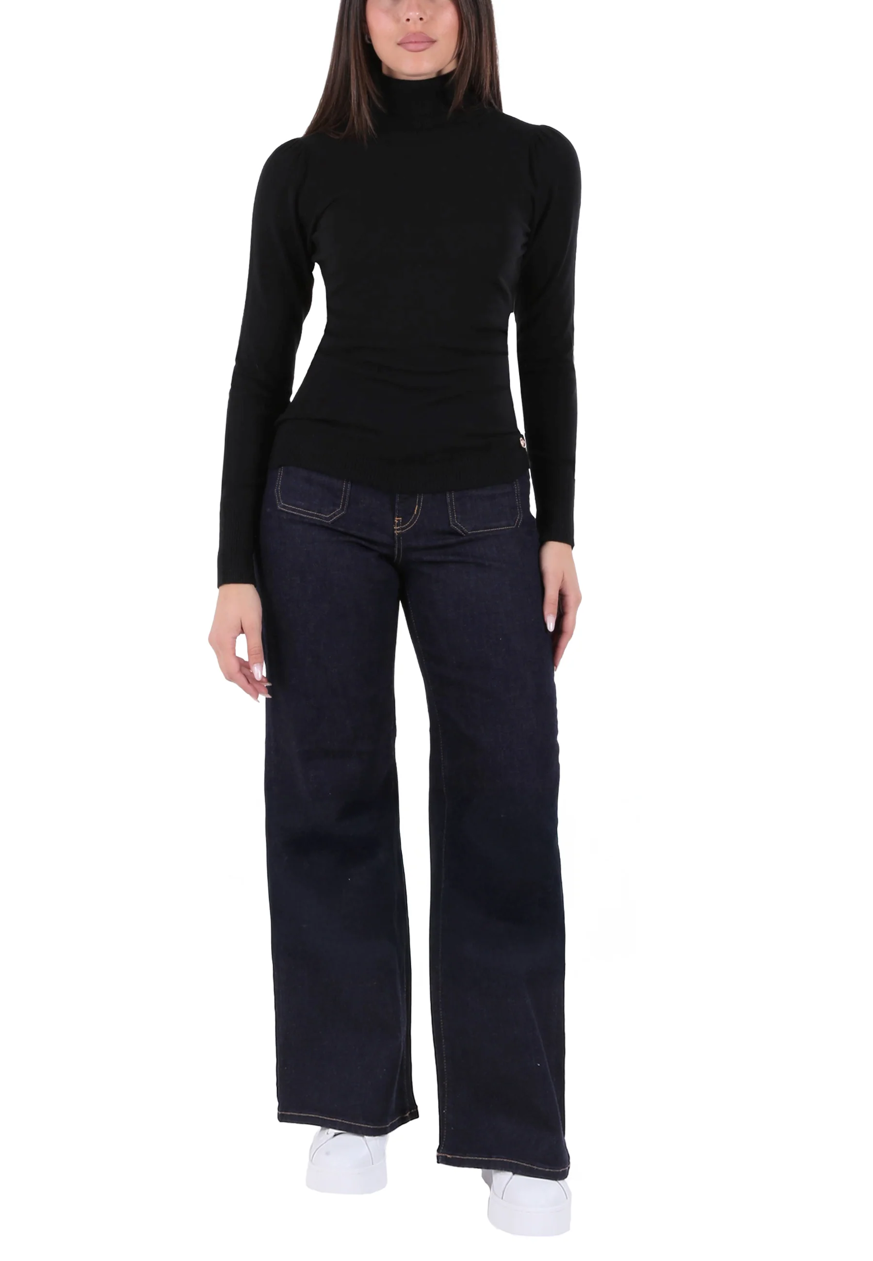 Yes-zee Maglia A Collo Alto Donna | M038 RU00_1 - Image 2