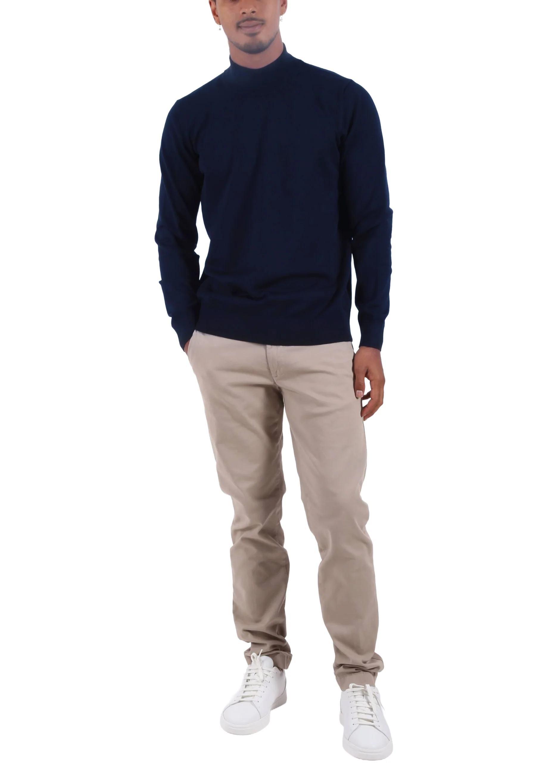 Navigare Maglia A Collo Alto Uomo | NH1202 - Image 7
