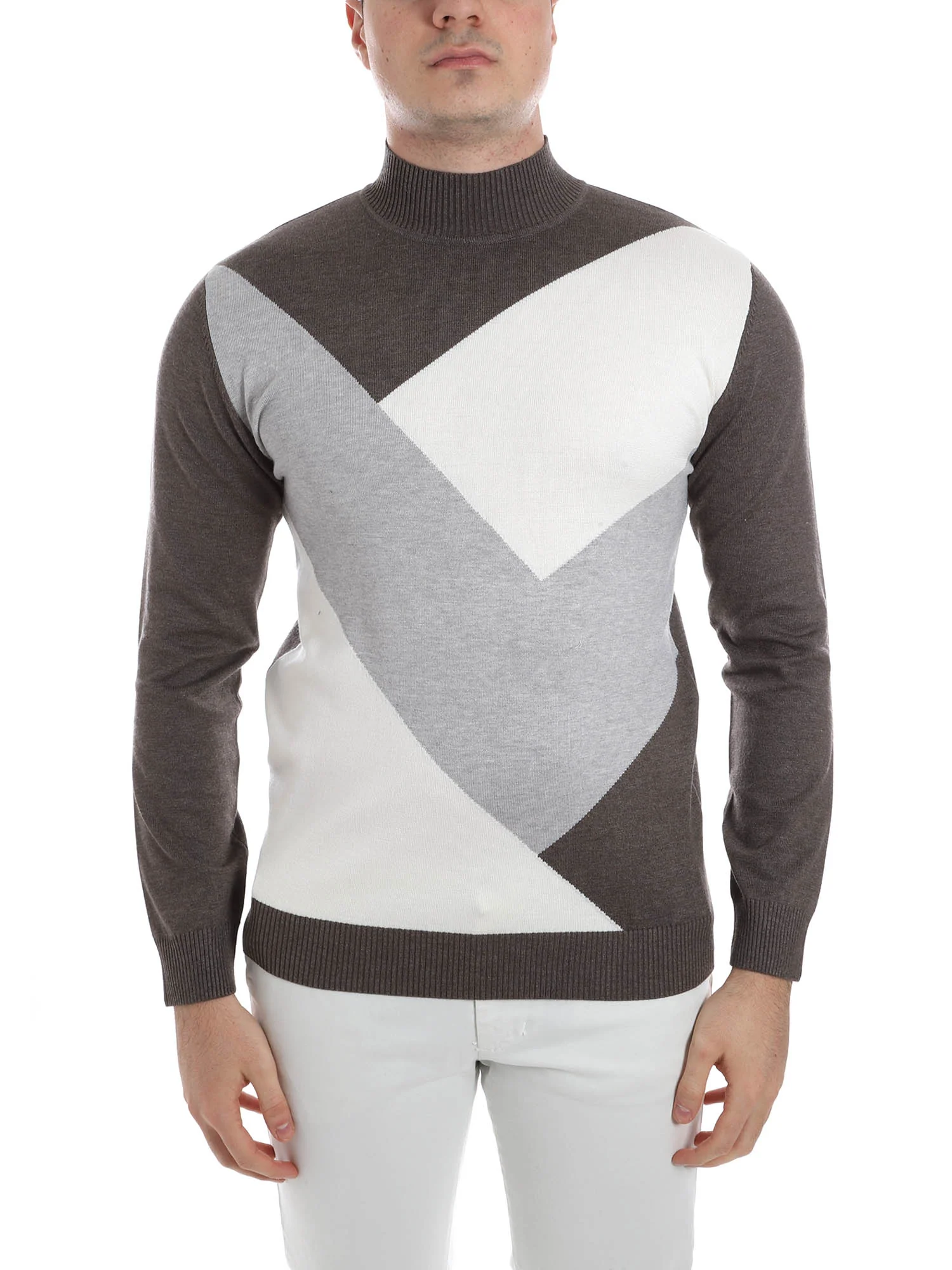 Seinse Maglia A Collo Alto Uomo | MI2516SS - Image 2