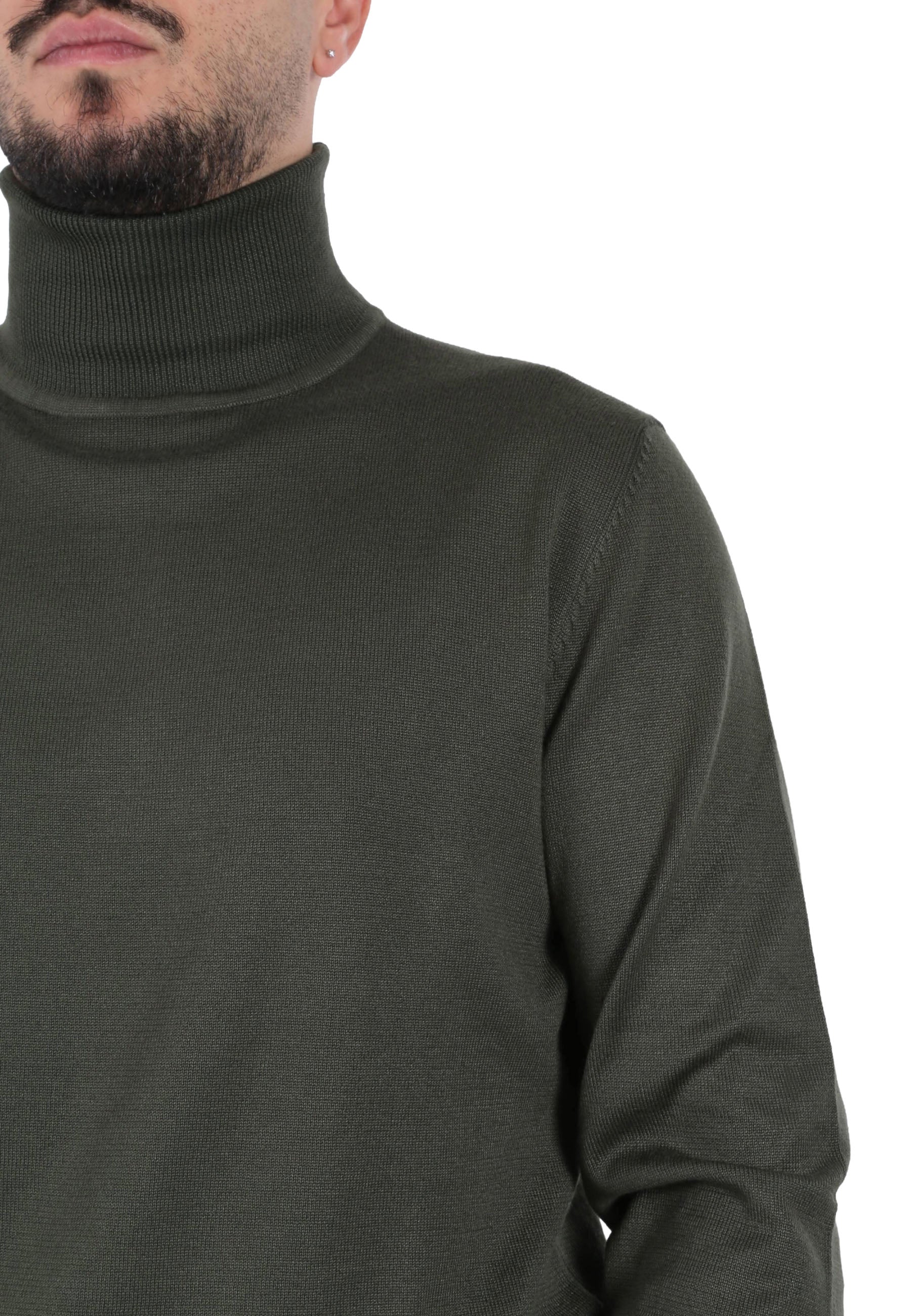 Seinse Maglia A Collo Alto Uomo | MI3058SS - Image 16