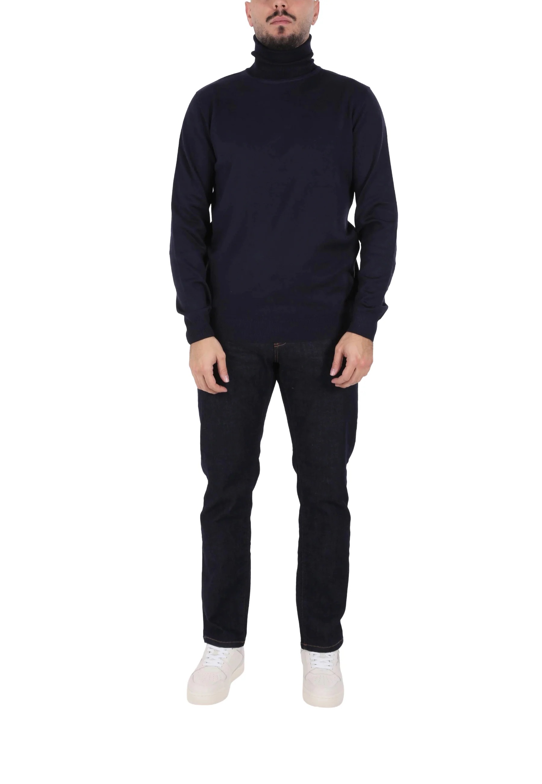Seinse Maglia A Collo Alto Uomo | MI3058SS - Image 6
