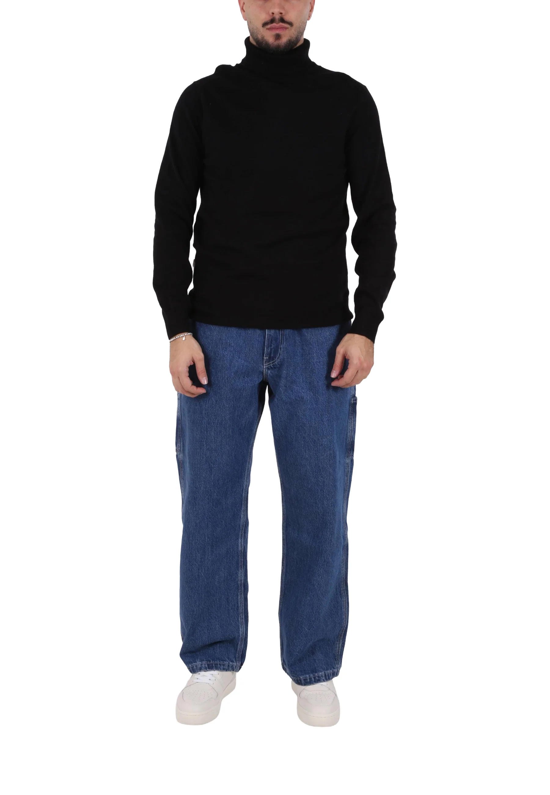 Seinse Maglia A Collo Alto Uomo | MI3163SS - Image 11