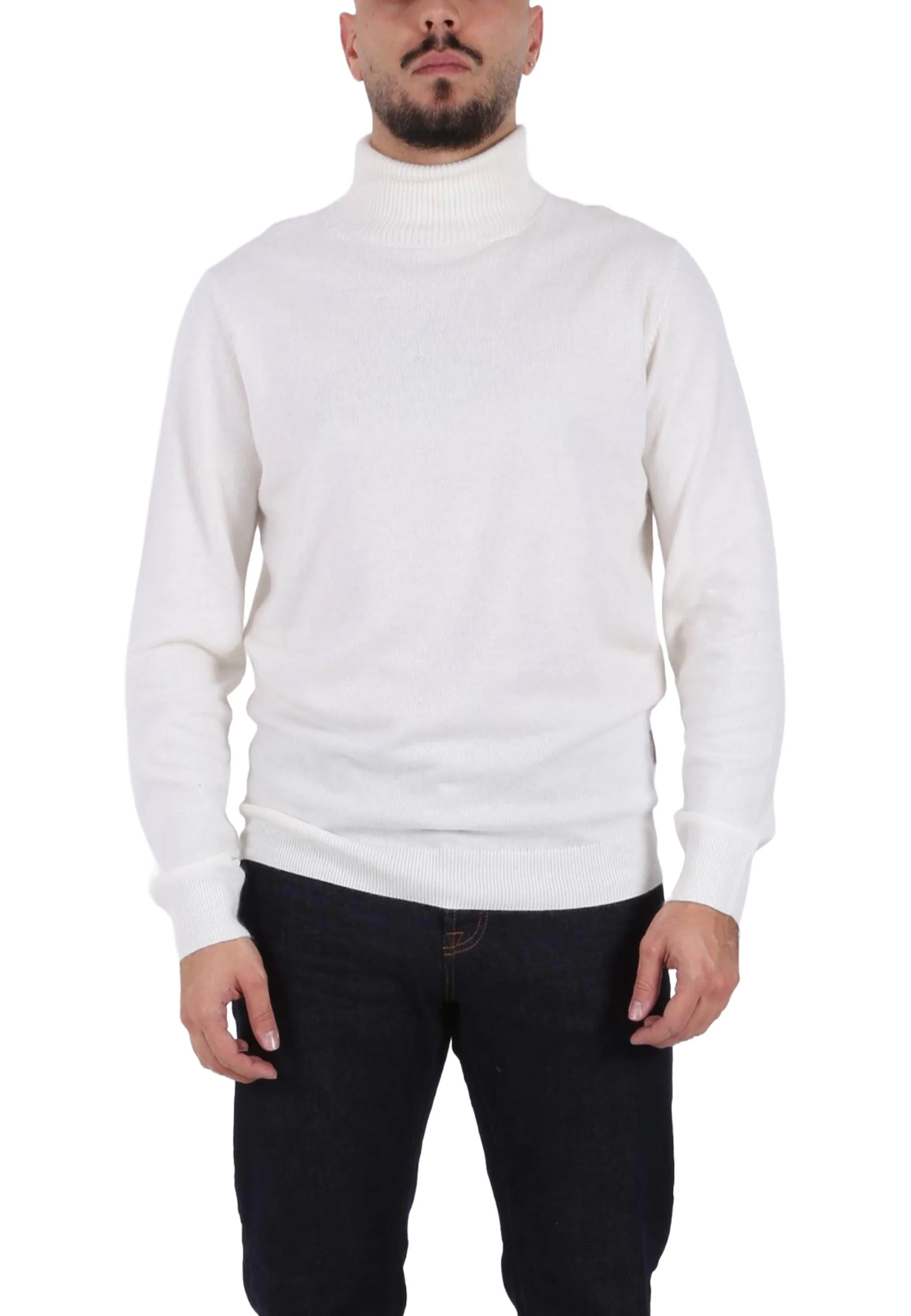 Seinse Maglia A Collo Alto Uomo | MI3163SS - Image 3