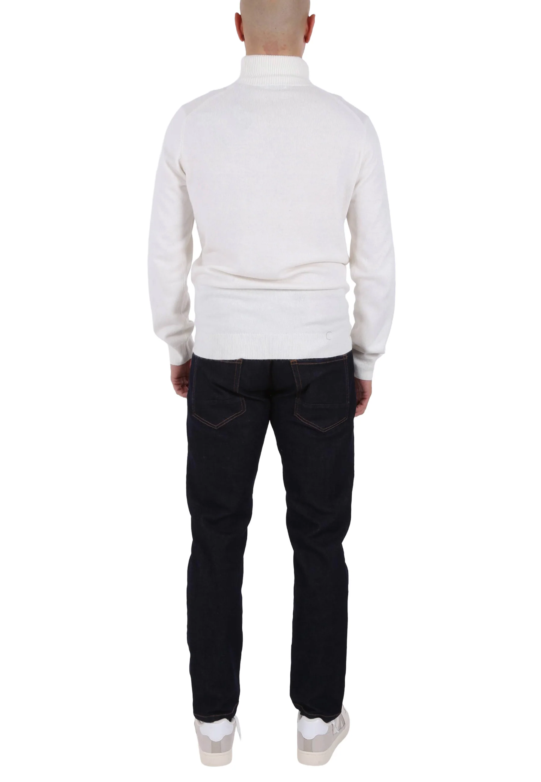 Seinse Maglia A Collo Alto Uomo | MI3163SS - Image 4