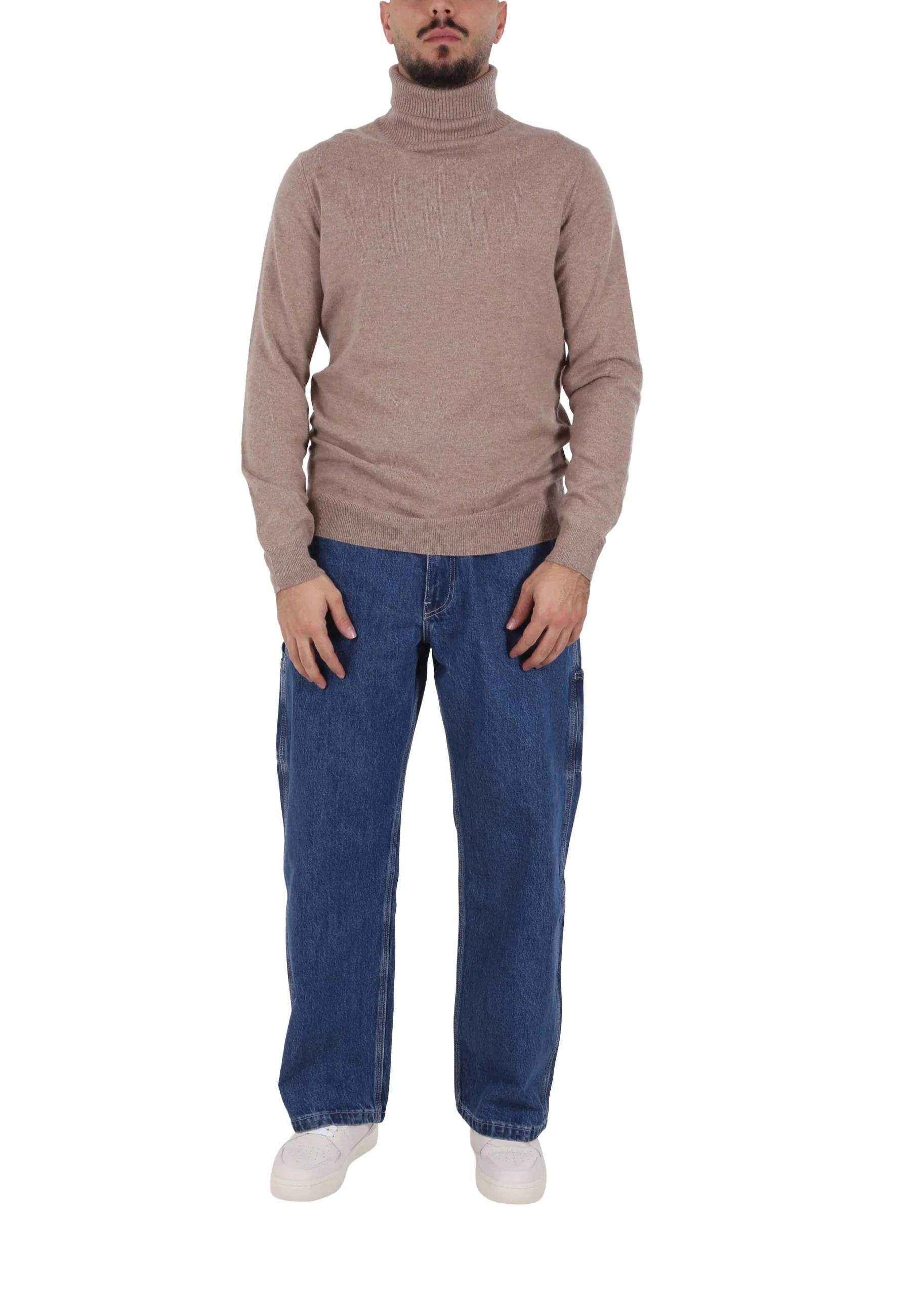 Seinse Maglia A Collo Alto Uomo | MI3163SS - Image 7