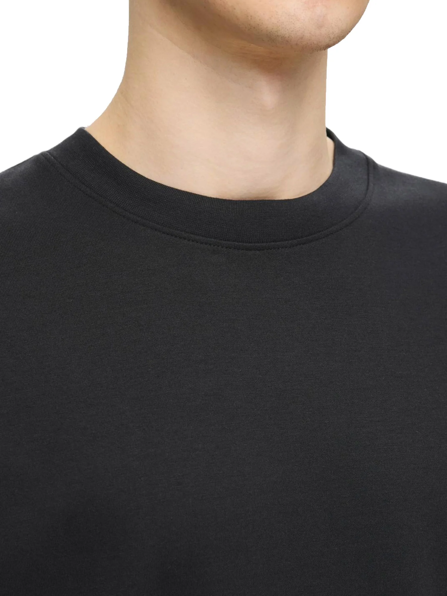 Selected Homme Black T-shirt Uomo | 16094143 - Image 4