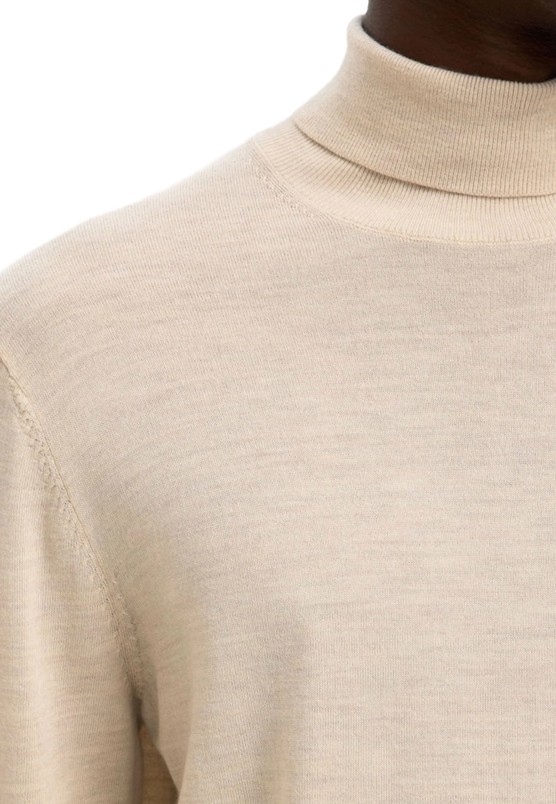 Selected Homme Black Maglia A Collo Alto Uomo | 16094653 - Image 16