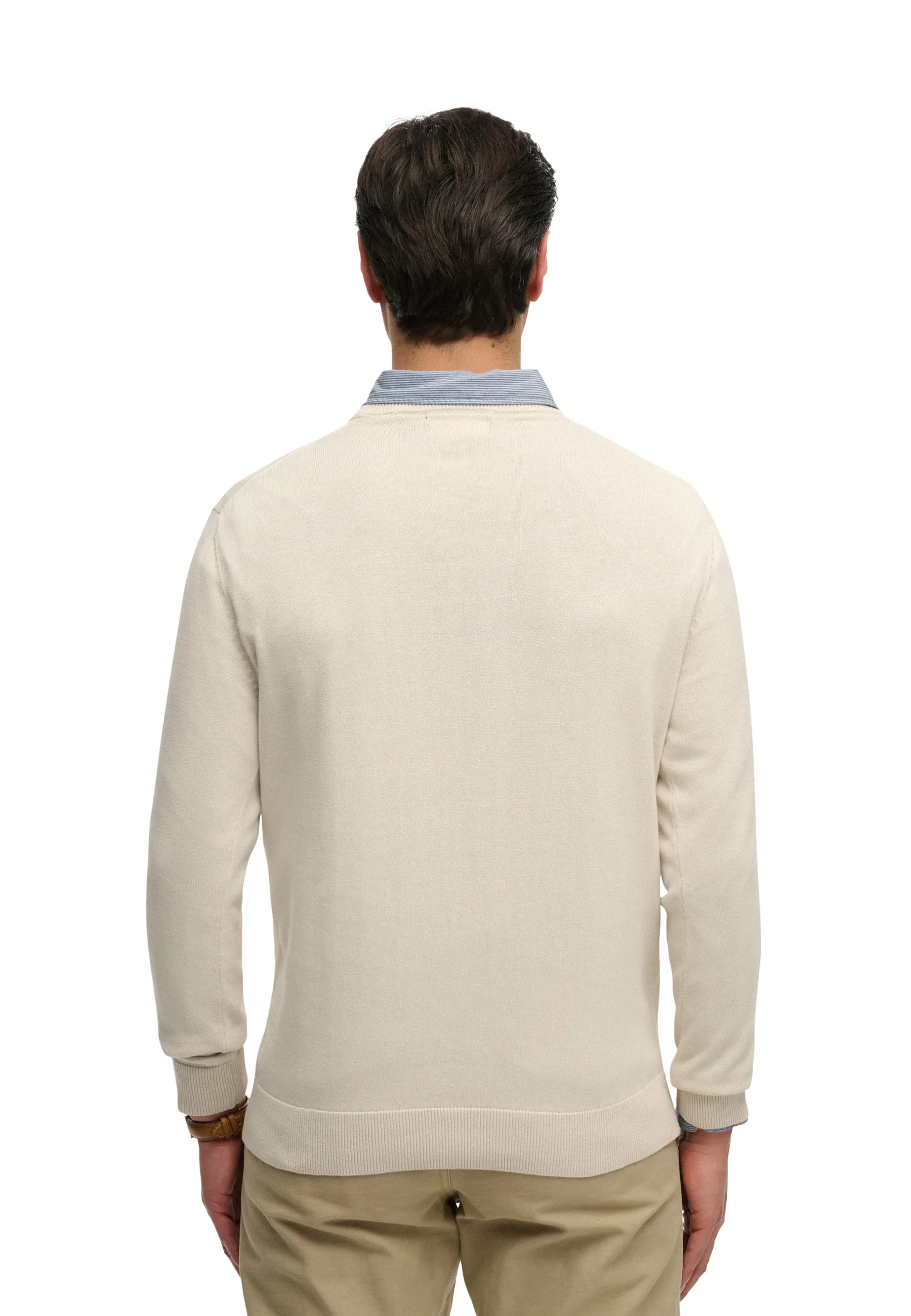 Superdry Essentials Cotton Maglioncini Uomo | M6110691A - Image 13