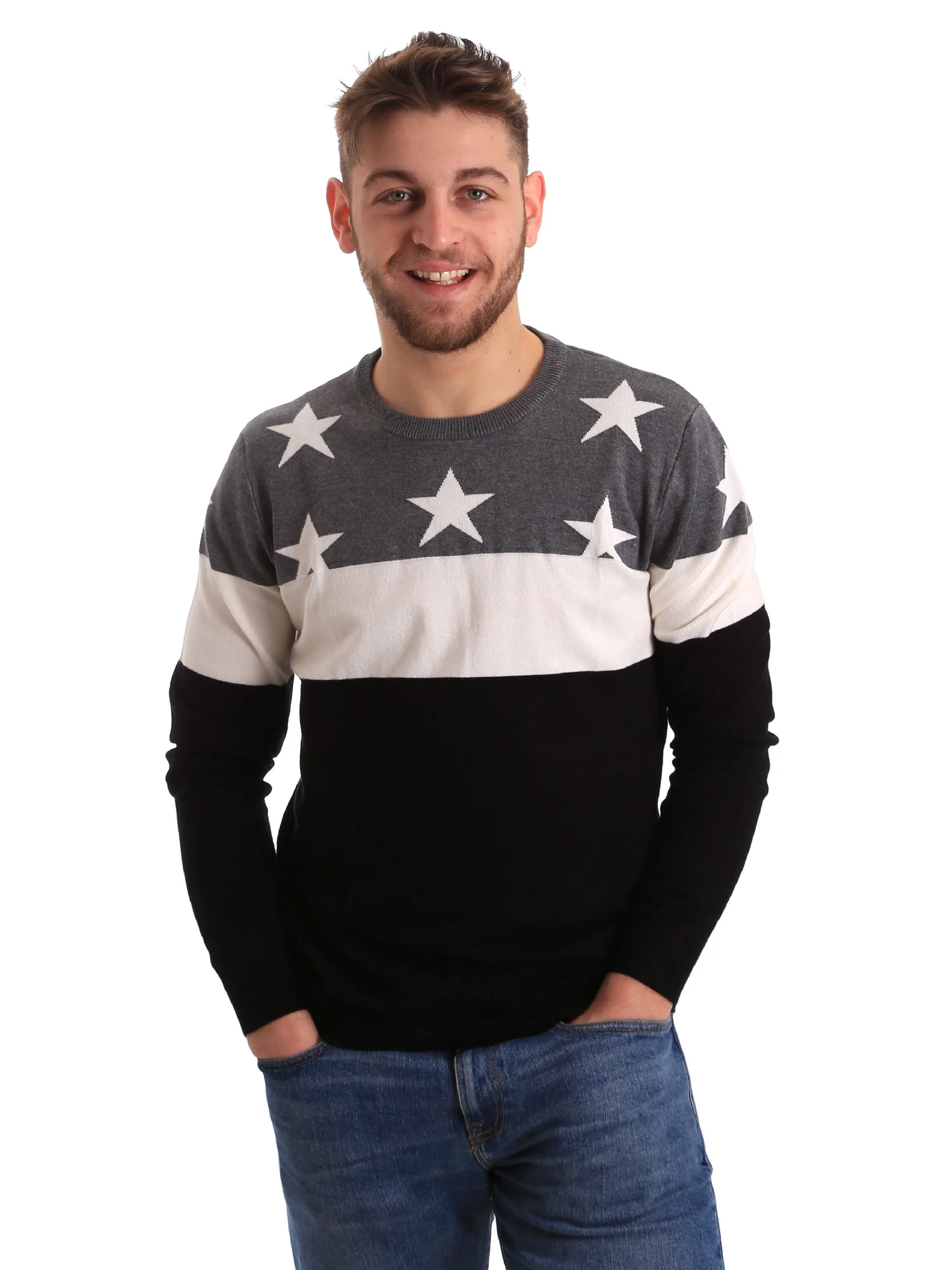 Gaudi Jeans Maglioncini Uomo | 821BU53029 - Image 5