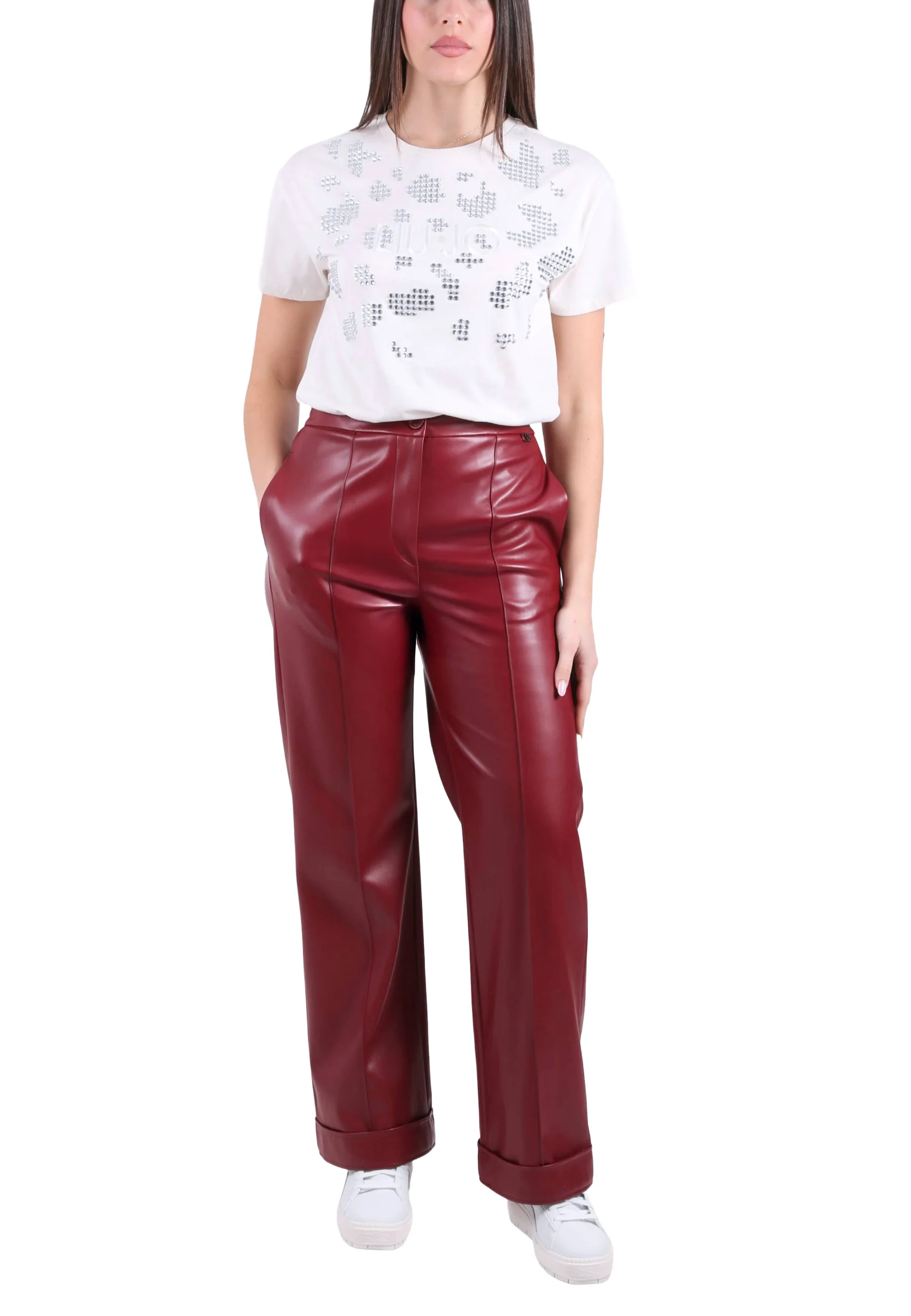 Liu-jo Pantaloni Donna | MF5069 E0624 - Image 6